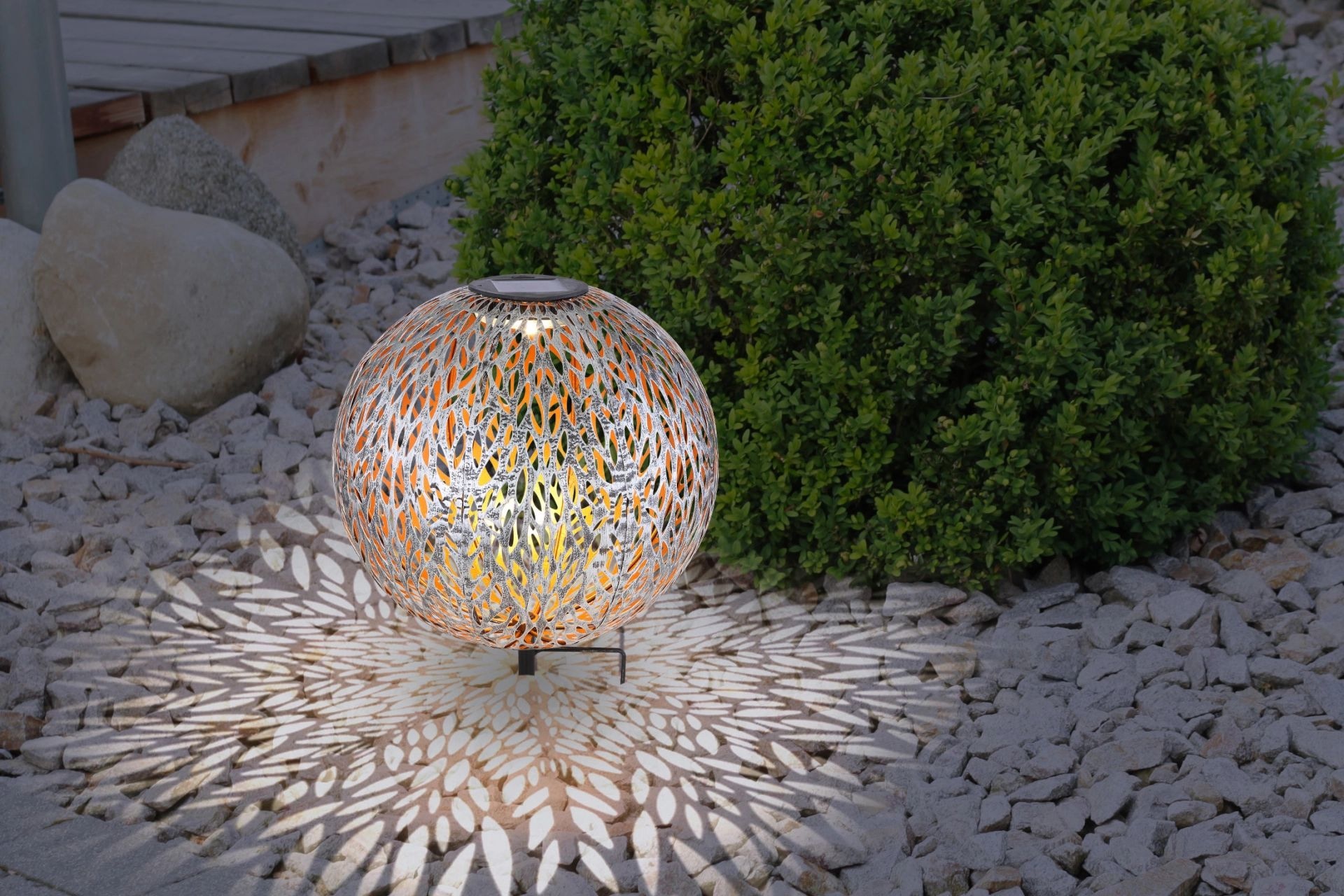 GLOBO LIGHTING Gartenleuchte »AUßENLEUCHTE«, 1 flammig, Leuchtmittel LED-Modul | LED fest integriert, Garten Dekorleuchte