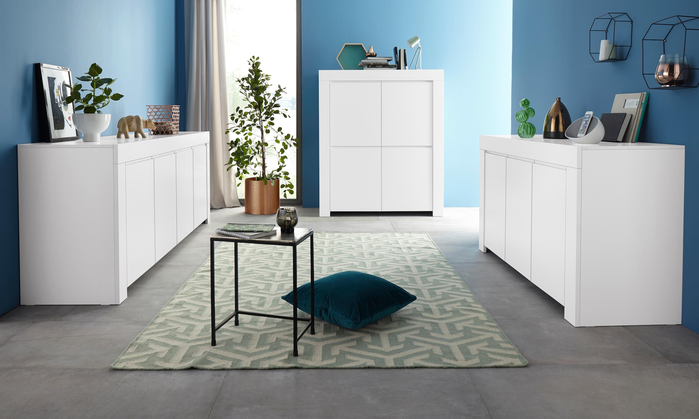 INOSIGN Highboard »Firenze«, Breite 110 cm