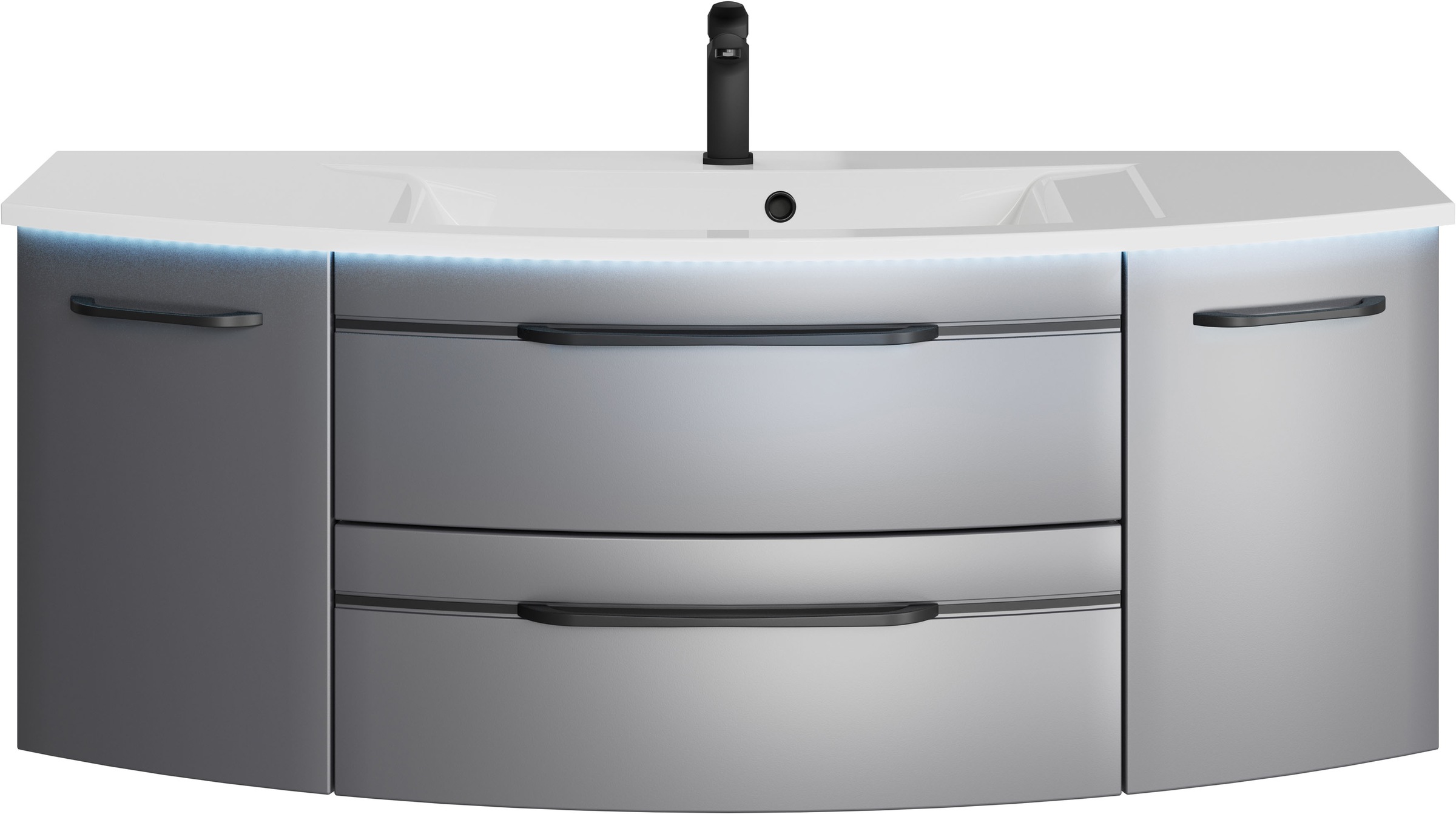 Saphir Waschtisch »Serie 7045 Mineralmarmor-Waschtisch und Unterschrank, 13 günstig online kaufen