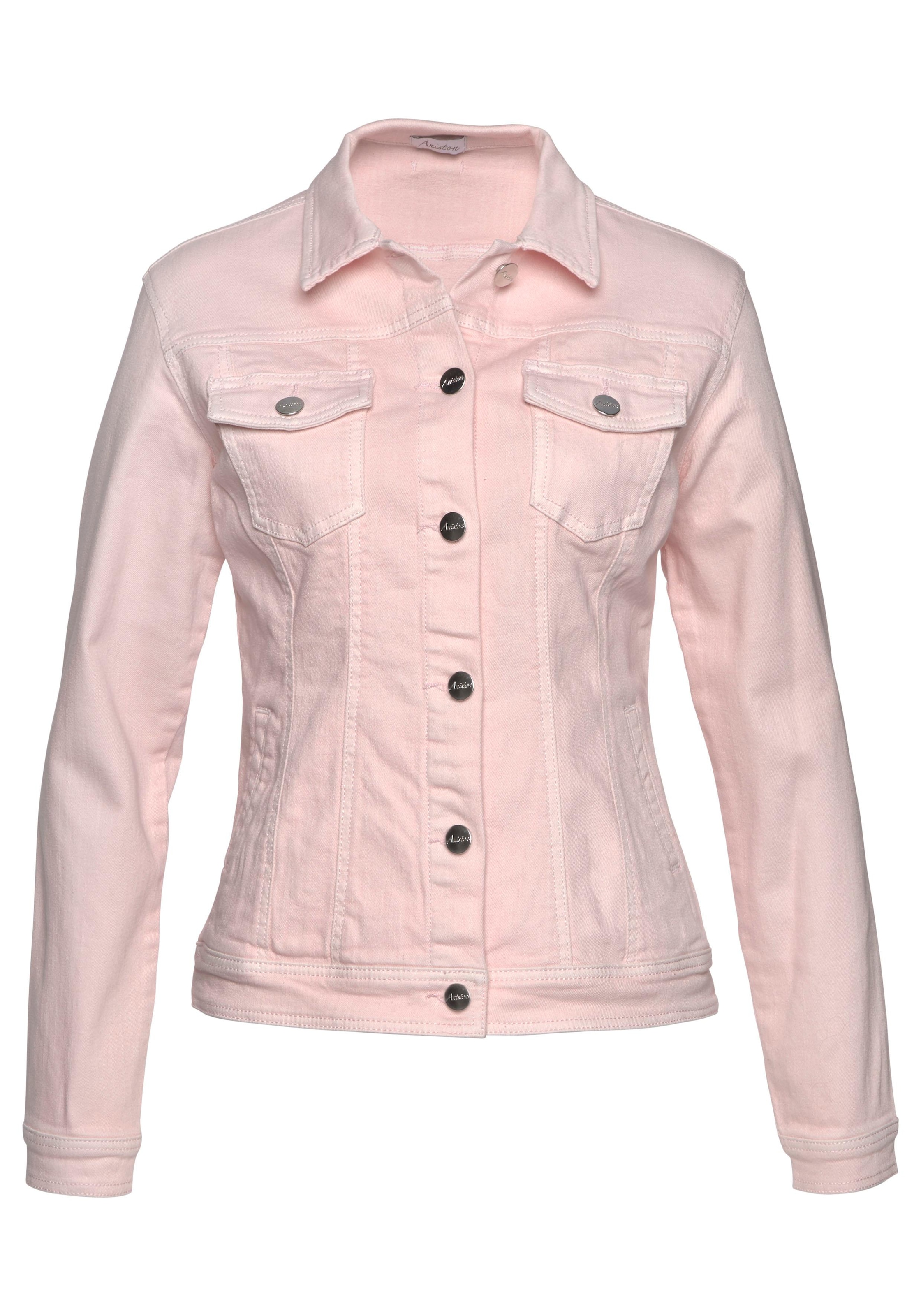 Aniston CASUAL Jeansjacke, in Pastell kaufen zartem Online-Shop im