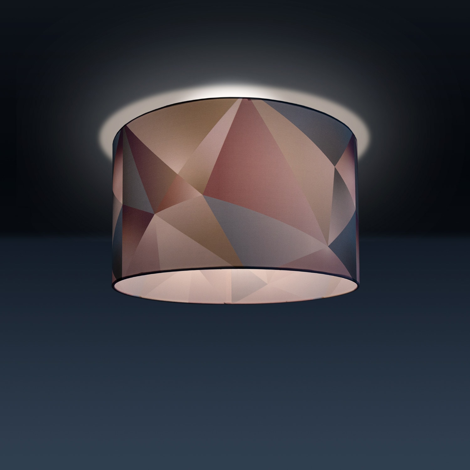 Paco Home Deckenleuchten »Kosy 310«, 1 flammig, Leuchtmittel E27 | ohne Leuchtmittel, Deckenlampe LED Wohnzimmer Und Schlafzimmer, Pastellfarben, E27