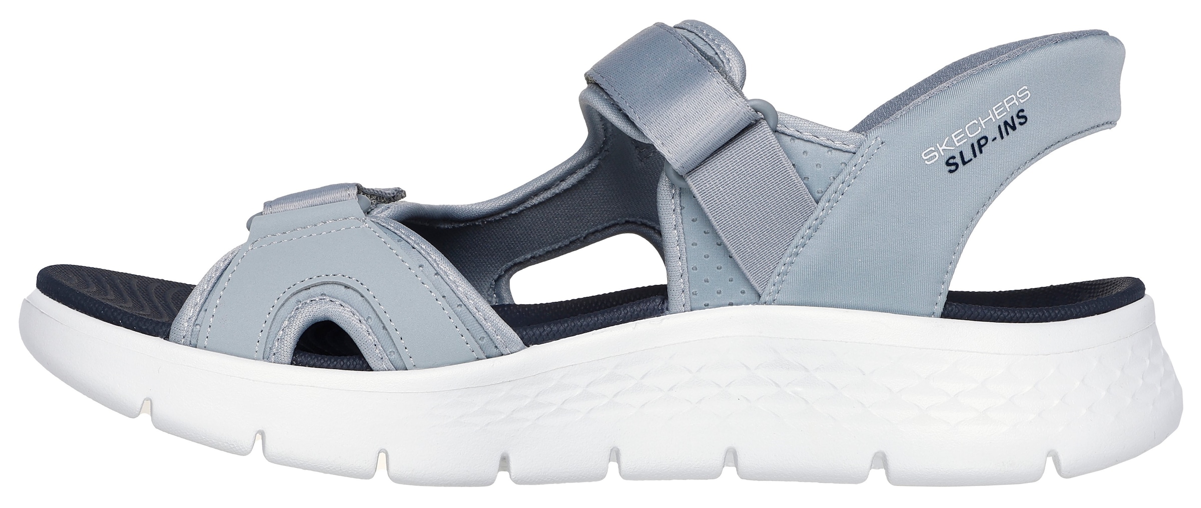 Skechers Sandale »GO WALK FLEX SANDAL-EASY ENTRY«, Slipper, Freizeitschuh mit Slip-ins Funktion