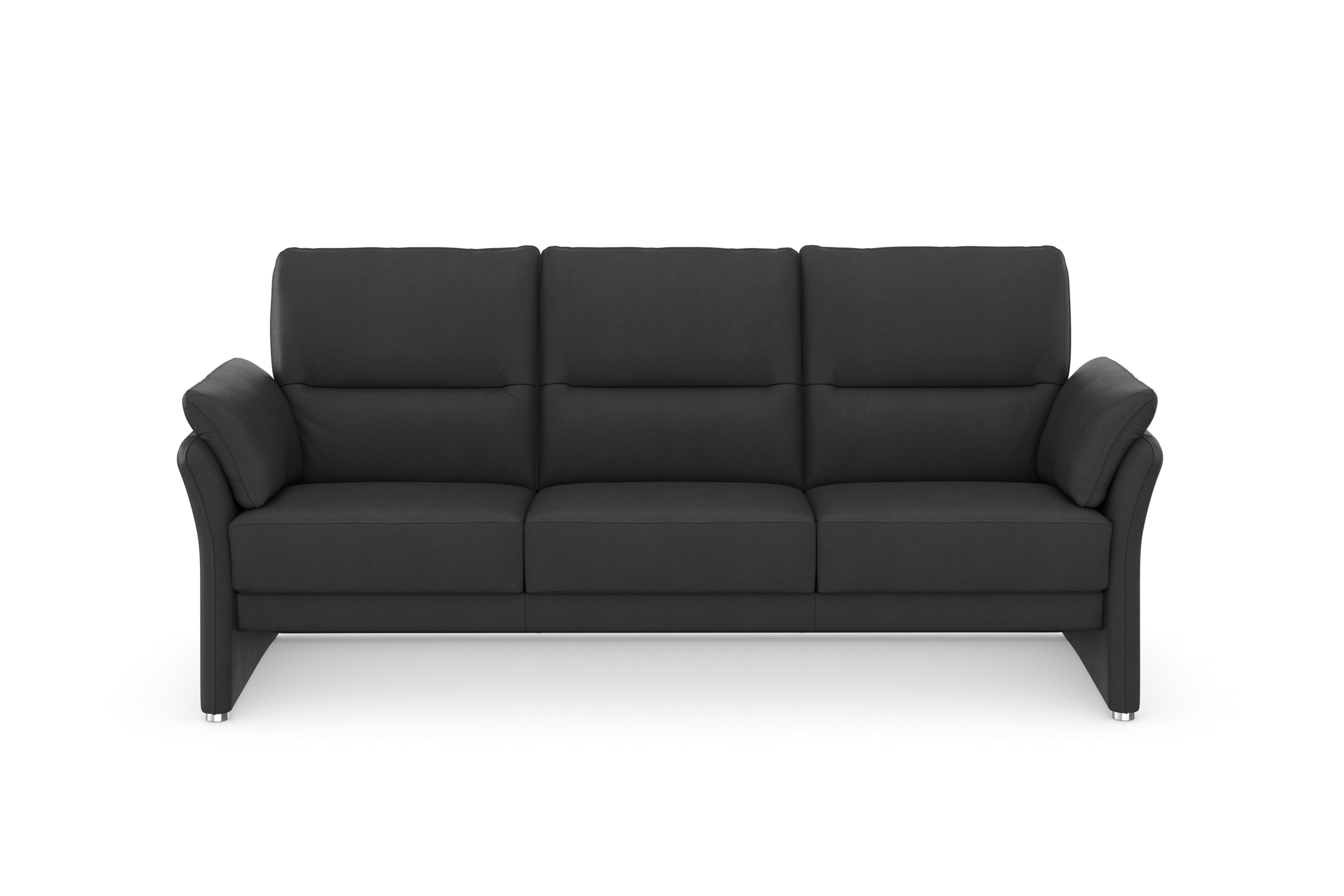 DOMO collection 3-Sitzer "Pina, schmale Armlehnen, mit Federkern, kompakt & günstig online kaufen