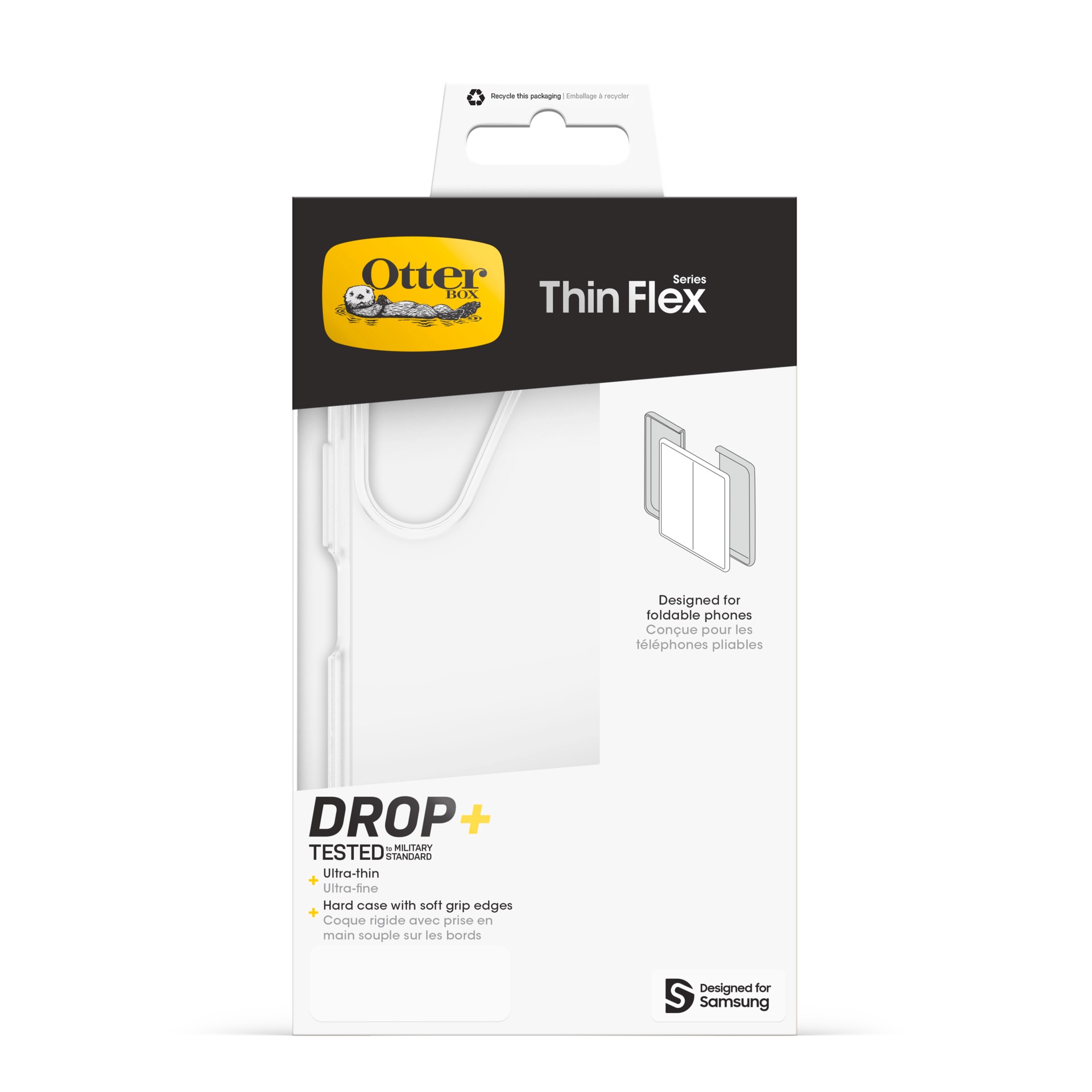 OTTERBOX Handyhülle »Thin Flex Series für Samsung Galaxy Z Fold6« Backcover, Schutzhülle, Handyschutzhülle, Case, Schutzcase, stoßfest Transparent...