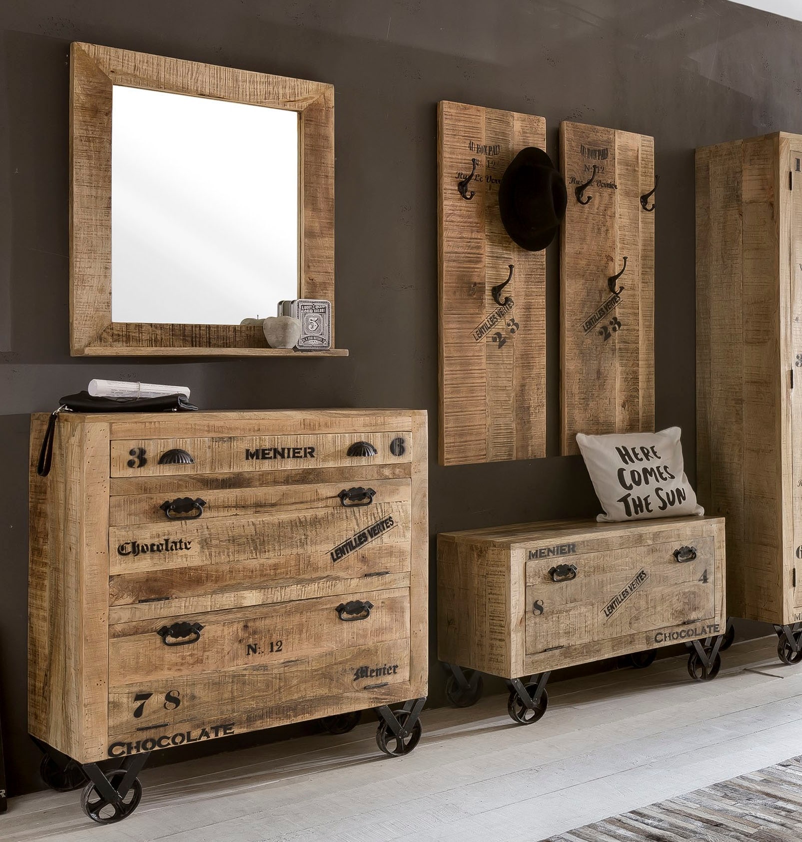 SIT Garderoben-Set "Rustic" 5 tlg. günstig online kaufen