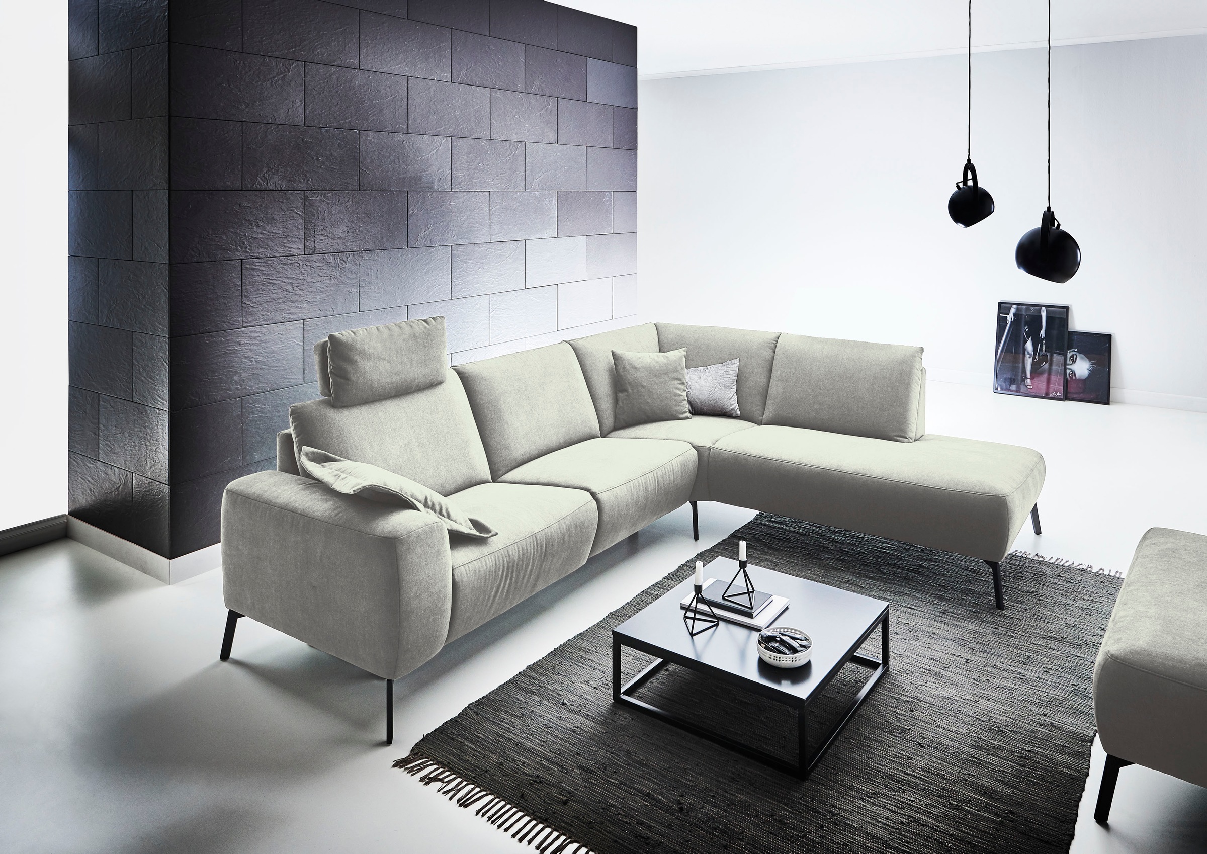 Home affaire Ecksofa »Bellini L-Form« incl. motorischer Relaxfunktio, wahlw günstig online kaufen