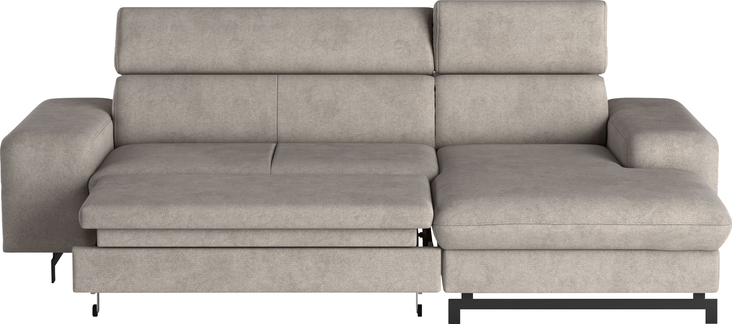 COTTA Ecksofa »Emma L-Form«, mit Kopfteilverstellung, wahlweise mit Bettfunktion & Bettkasten
