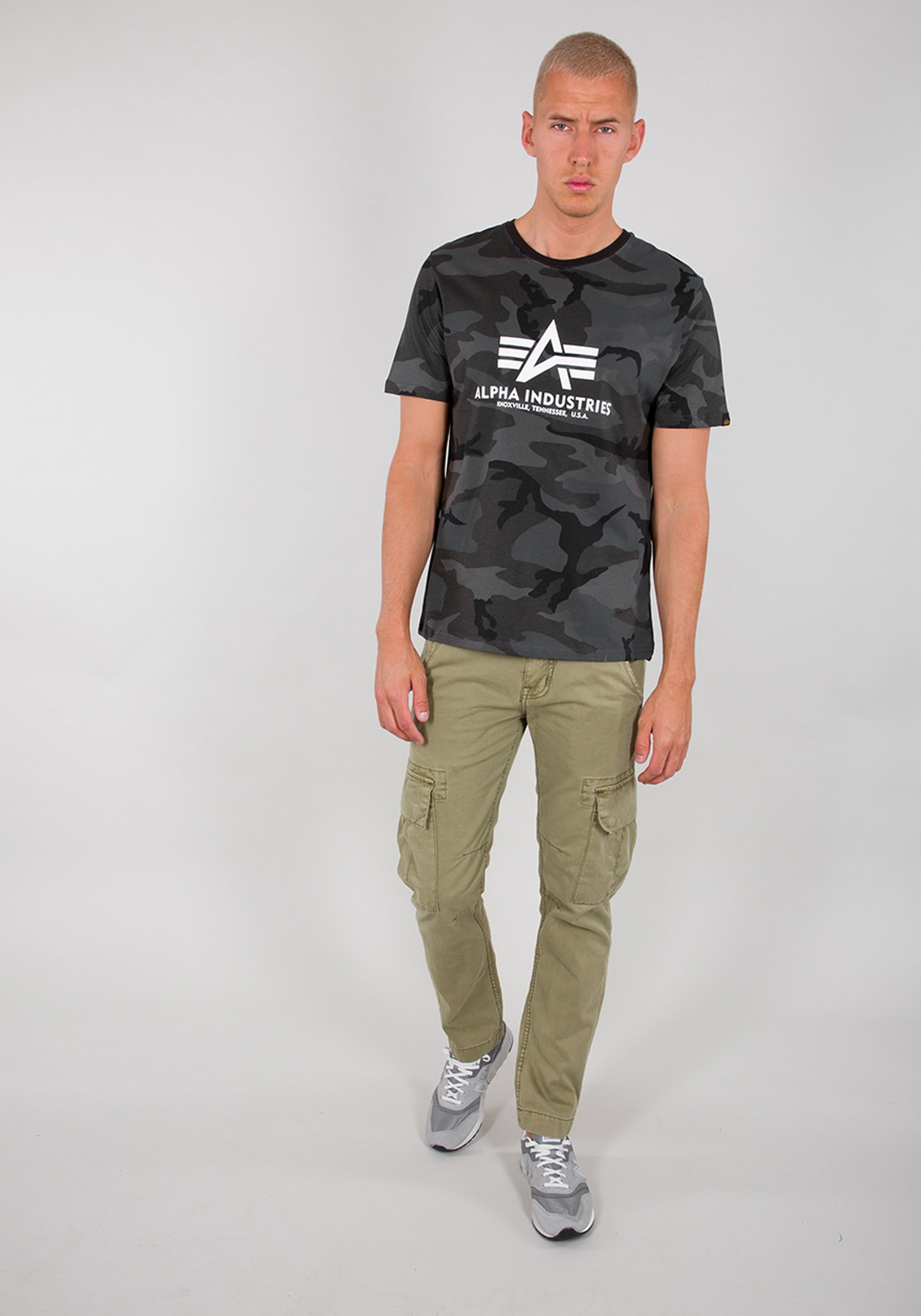 Alpha Industries T-Shirt »Alpha Industries Men - T-Shirts Basic T-Shirt Camo«
