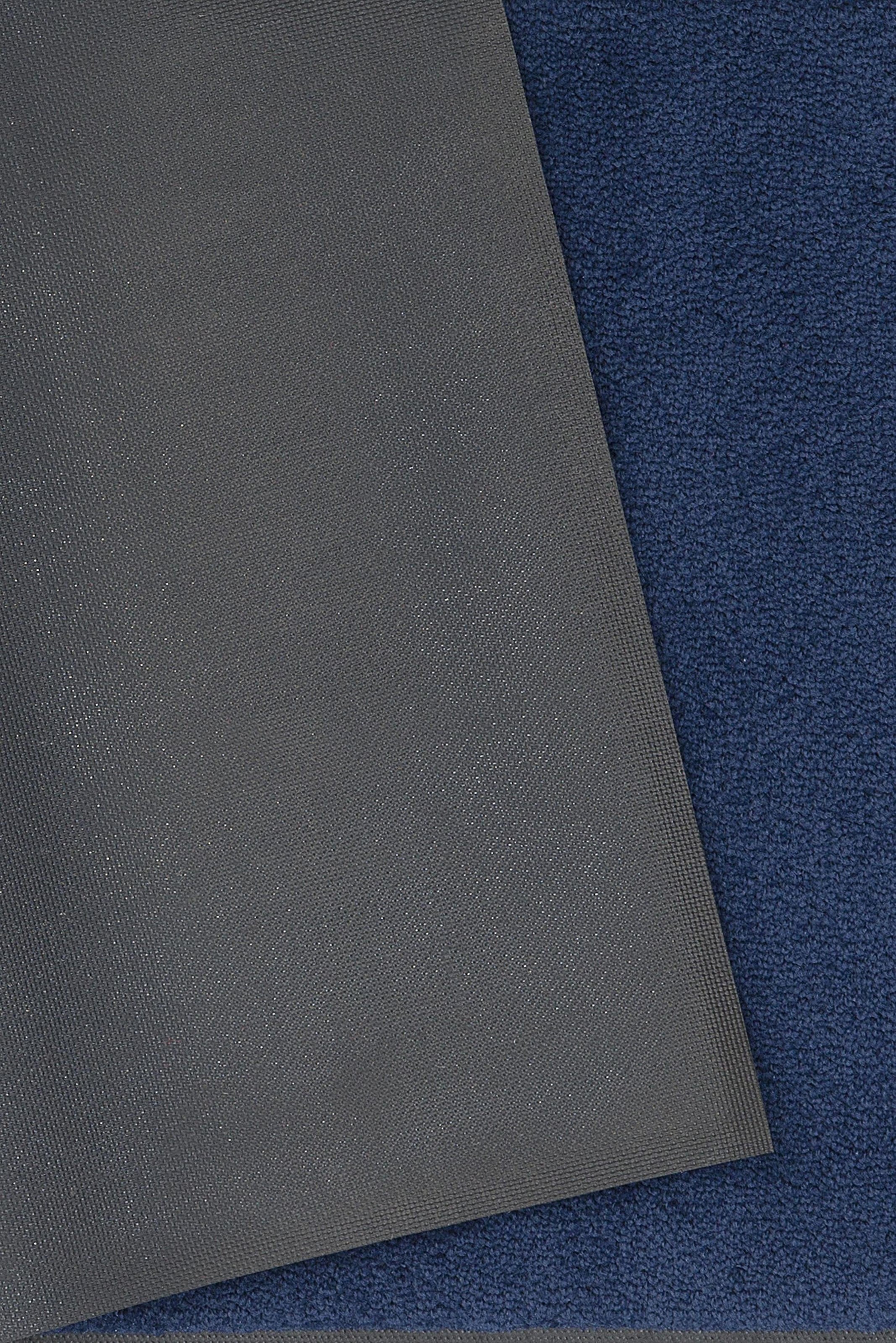 my home Fußmatte »Lavea«, rechteckig, 9 mm Höhe, Schmutzfangmatte, Uni-Farben, In- und Outdoor-Teppich, waschbar