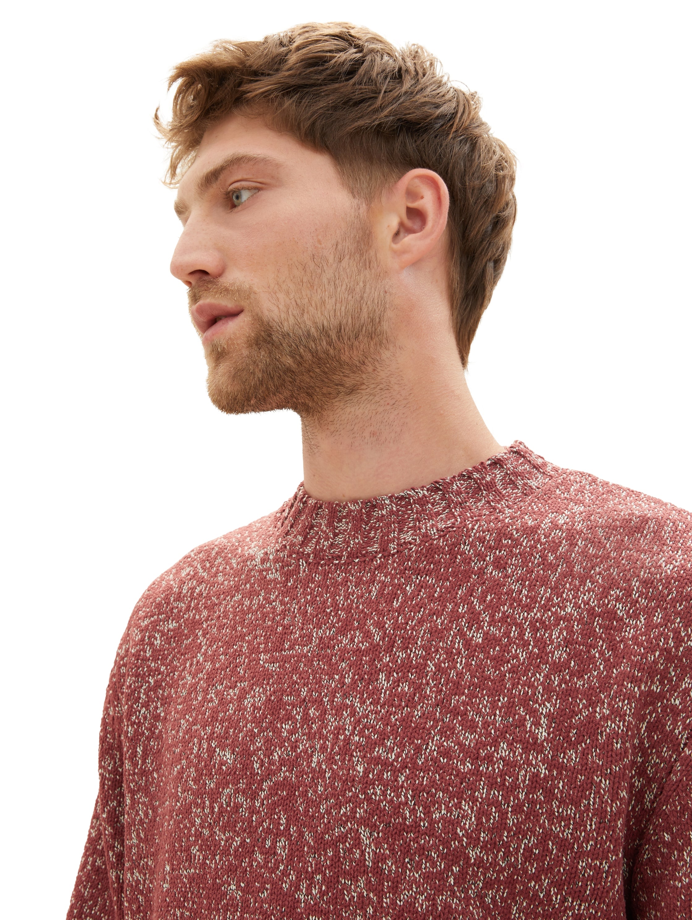 TOM TAILOR Strickpullover, mit Markenlabel
