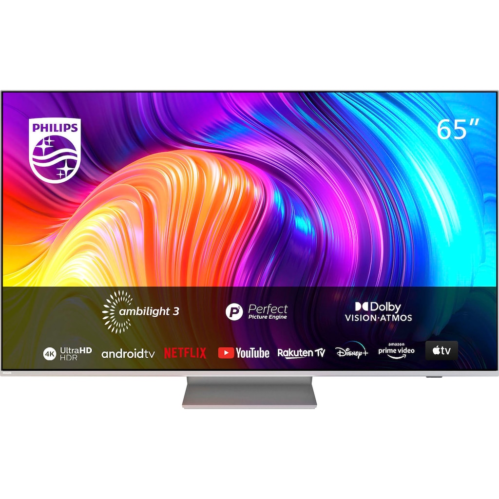 Philips LED-Fernseher »65PUS8807/12«, 164 cm/65 Zoll, 4K Ultra HD, Android TV-Smart-TV-Google TV