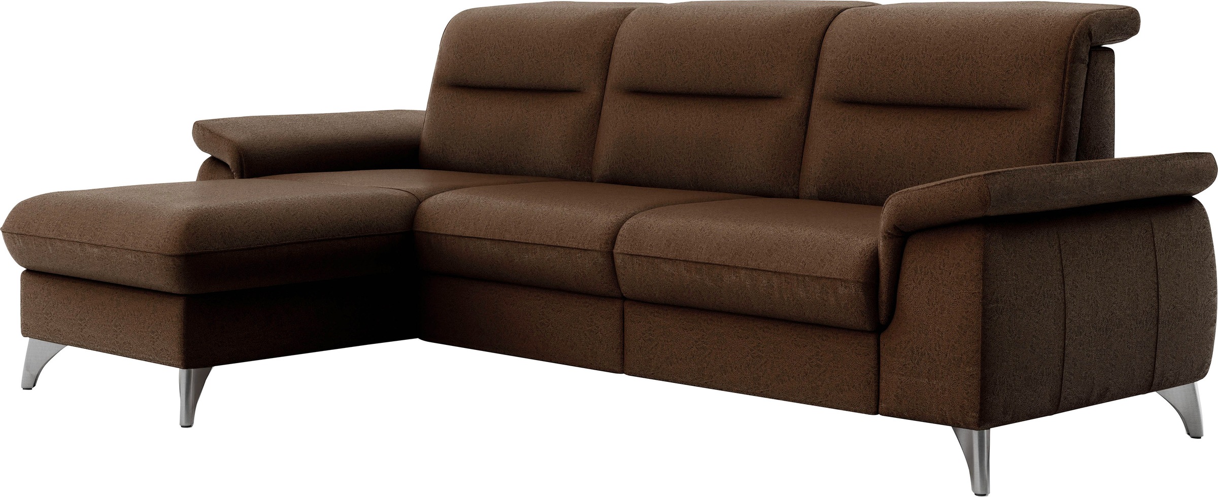 sit&more Ecksofa »Astoria L-Form«, wahlweise mit motorischer Relaxfunktion