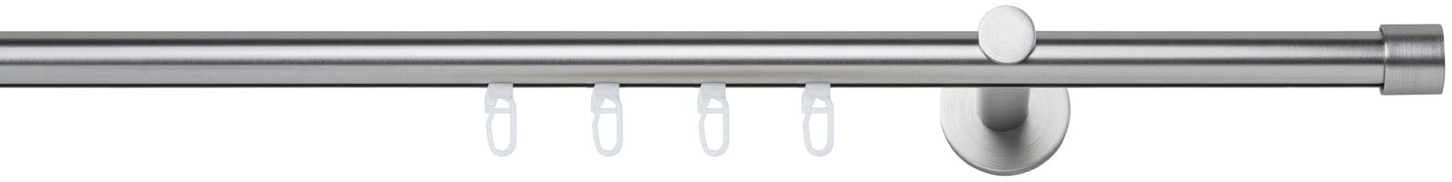 mydeco Gardinenstange »Kappe function Ø 20mm«, 1 läufig-läufig, Fixmaß