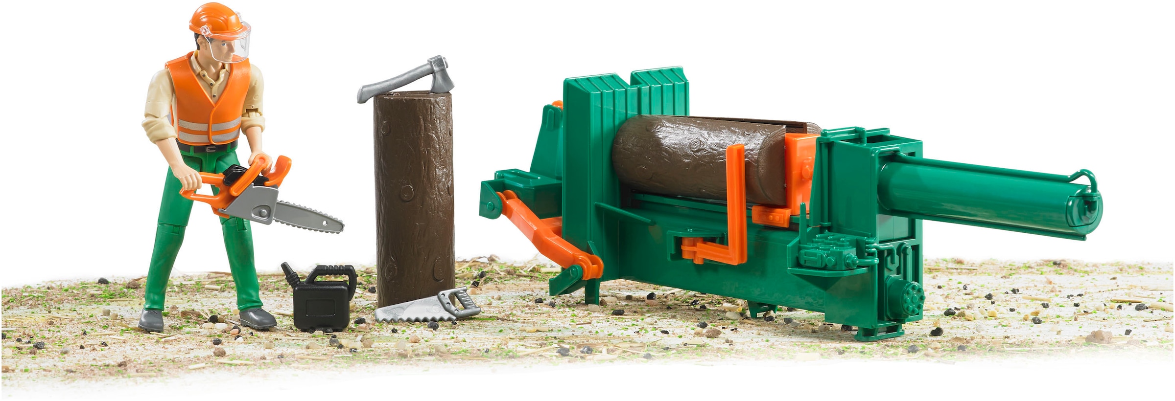 Bruder® Spielwelt »bworld, Forstwirtschaftset (62650)«, Made in Europe