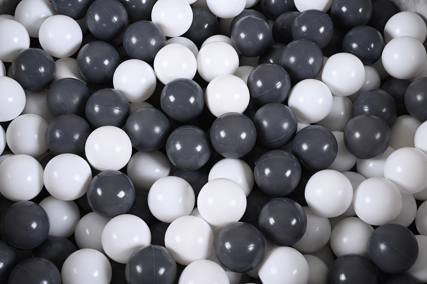 Knorrtoys® Bällebad »Soft, Geo Grey«, mit 300 Bällen Grey/creme; Made in Europe