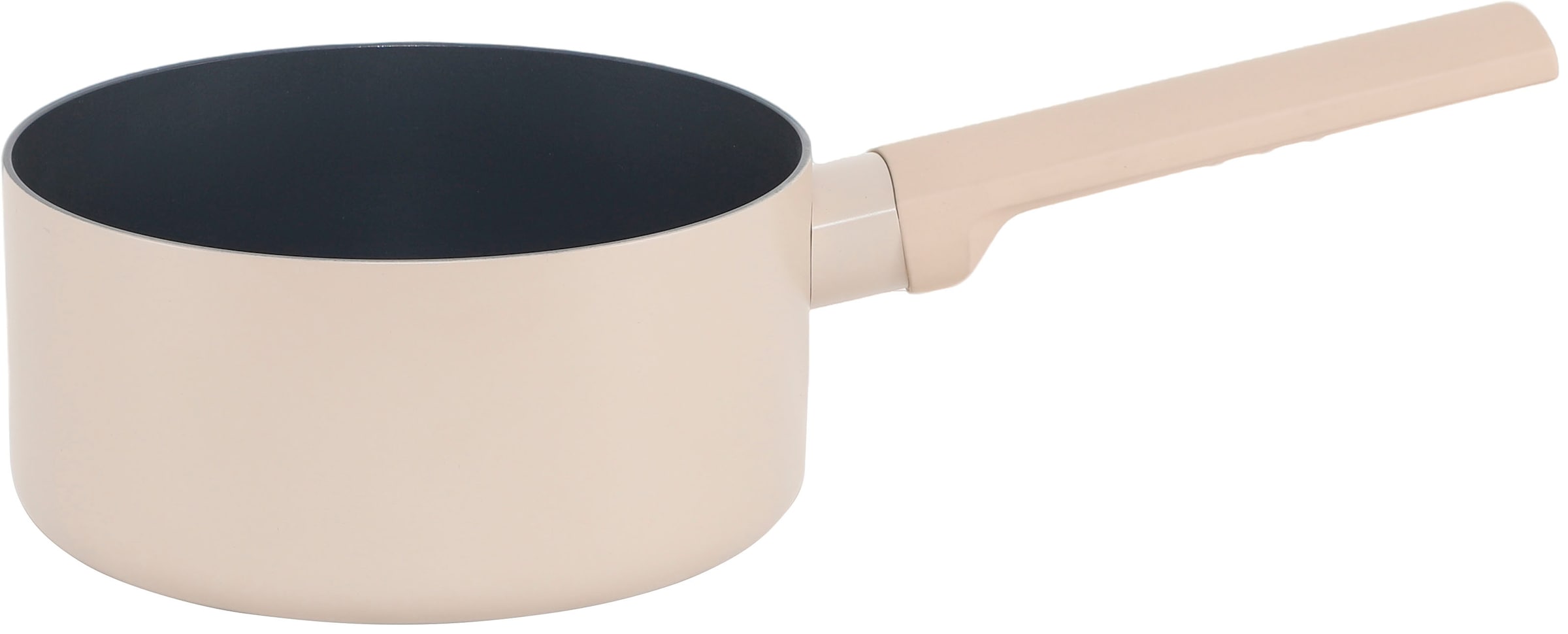 Hanseatic Topf-Set »ALU SCANDI, mit Antihaftbeschichtung« Set, Stielkasserolle 16 cm, Kochtopf 16/20/24 cm, Bratpfanne 24/28 cm, 9 tlg. Aluminium