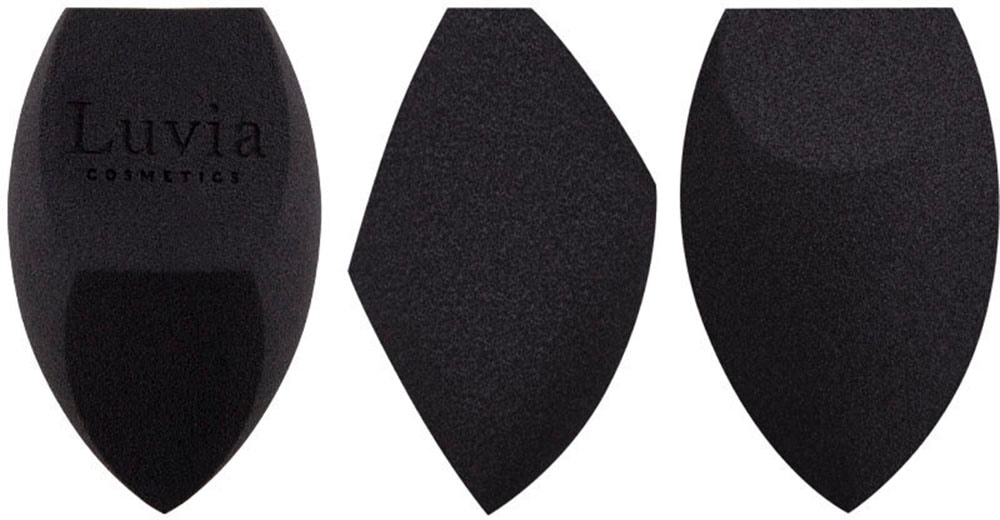 Luvia Cosmetics Schminkschwamm »Diamond Make-up Sponge Set«, (Packung, 2 tlg.), feinporige Oberfläche für natürliches Hautbild