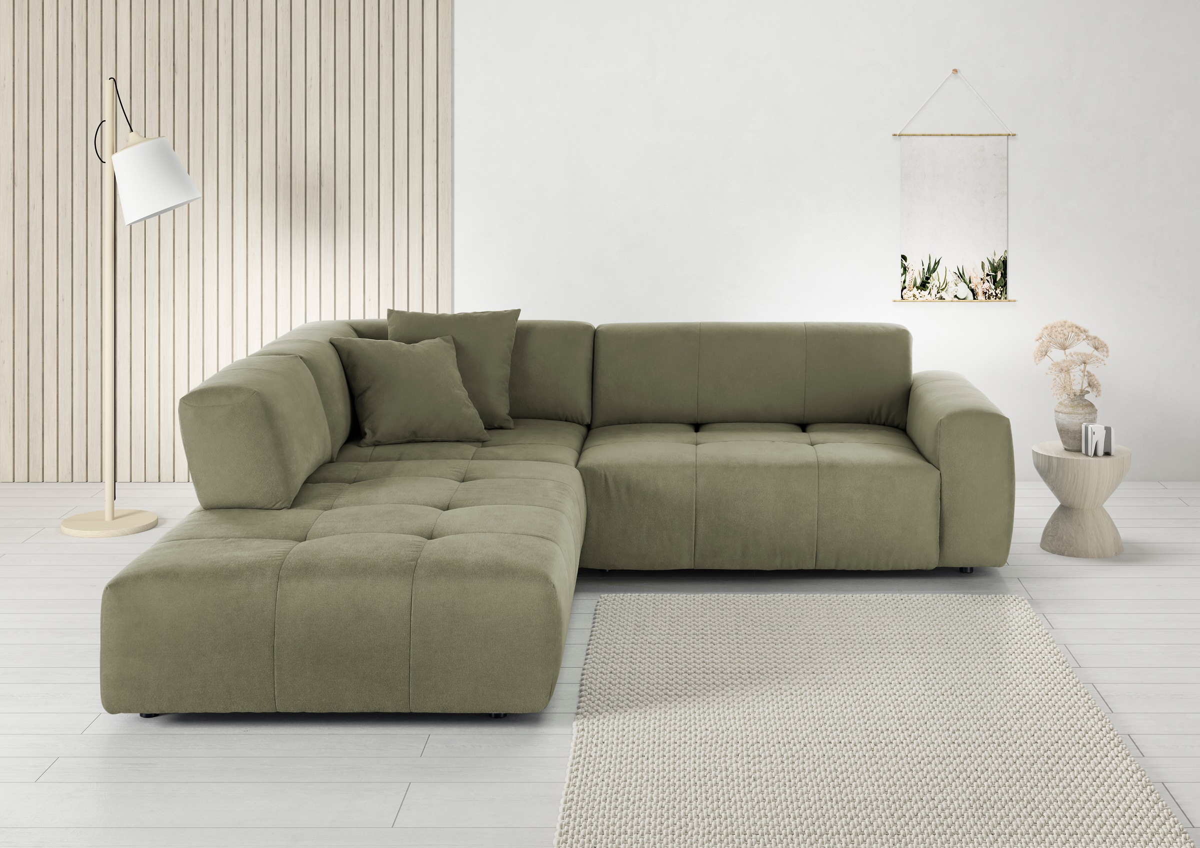 3C Candy Ecksofa »Yoshy Komfortsofa, bequem und modern, hochwertige Verarbe günstig online kaufen