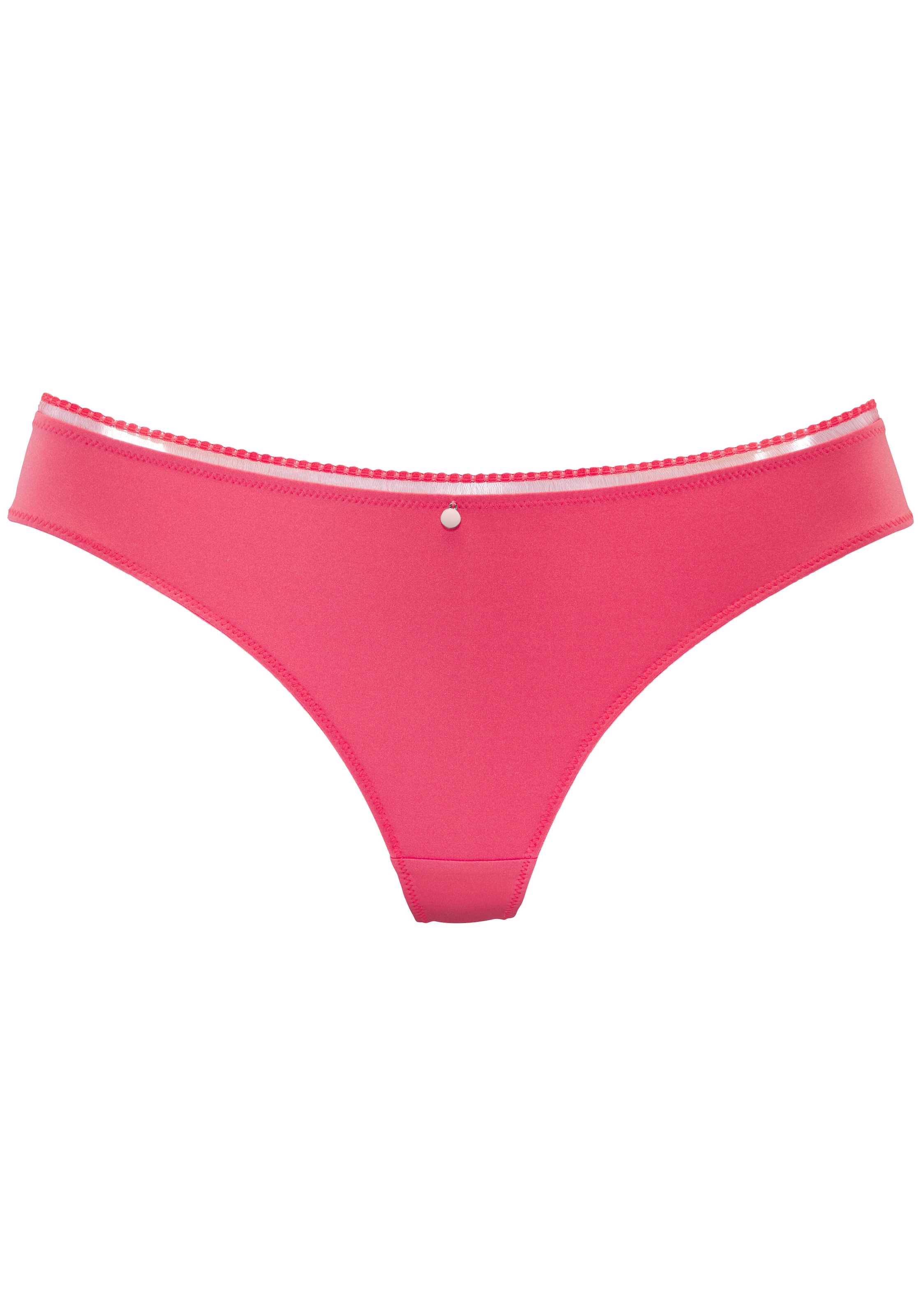 s.Oliver String »Pauline«, mit feiner Spitze und weichem Microtouch-Material