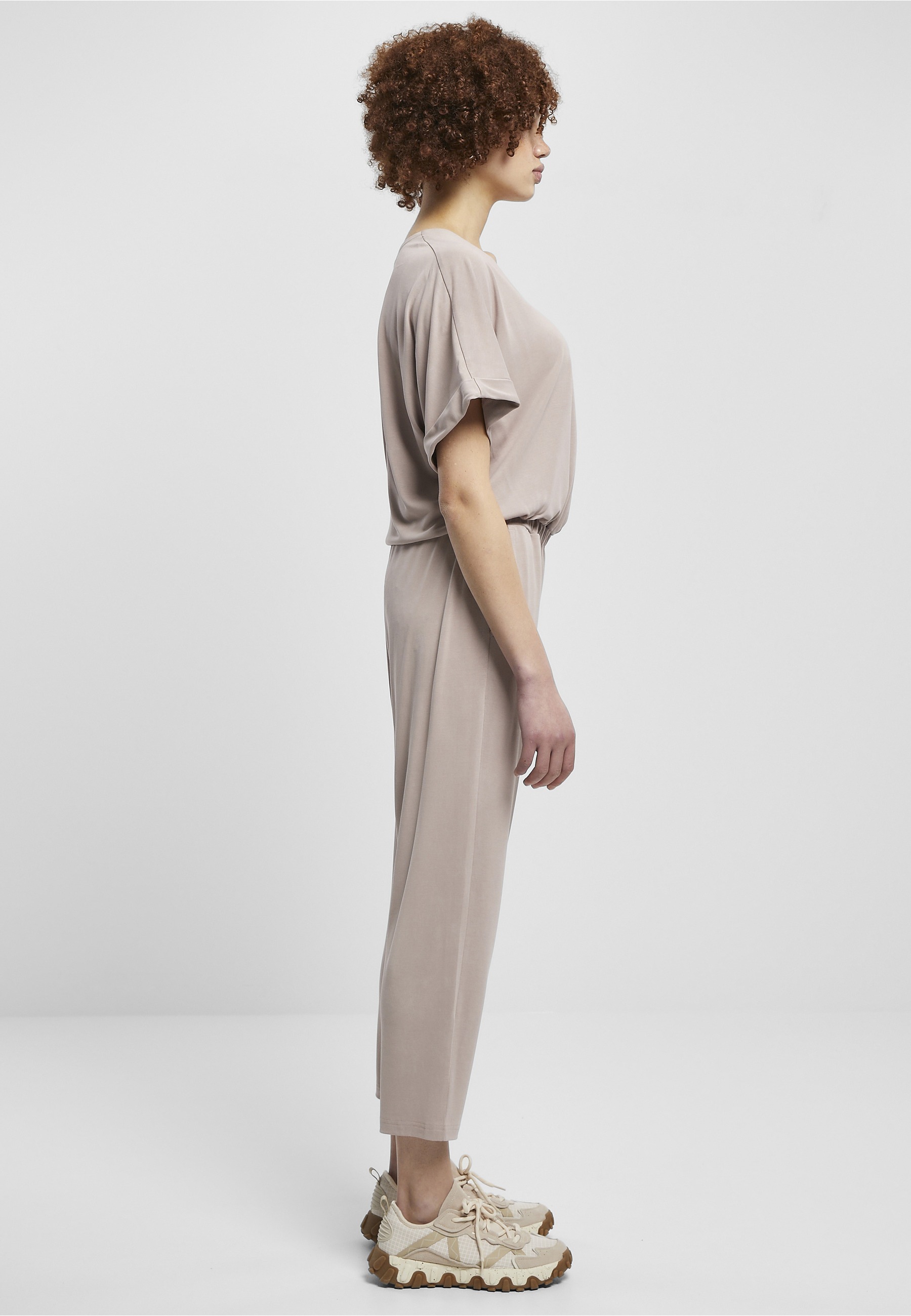 URBAN CLASSICS Jumpsuit »Urban Classics Damen Ladies Modal Jumpsuit« 1 Stk.