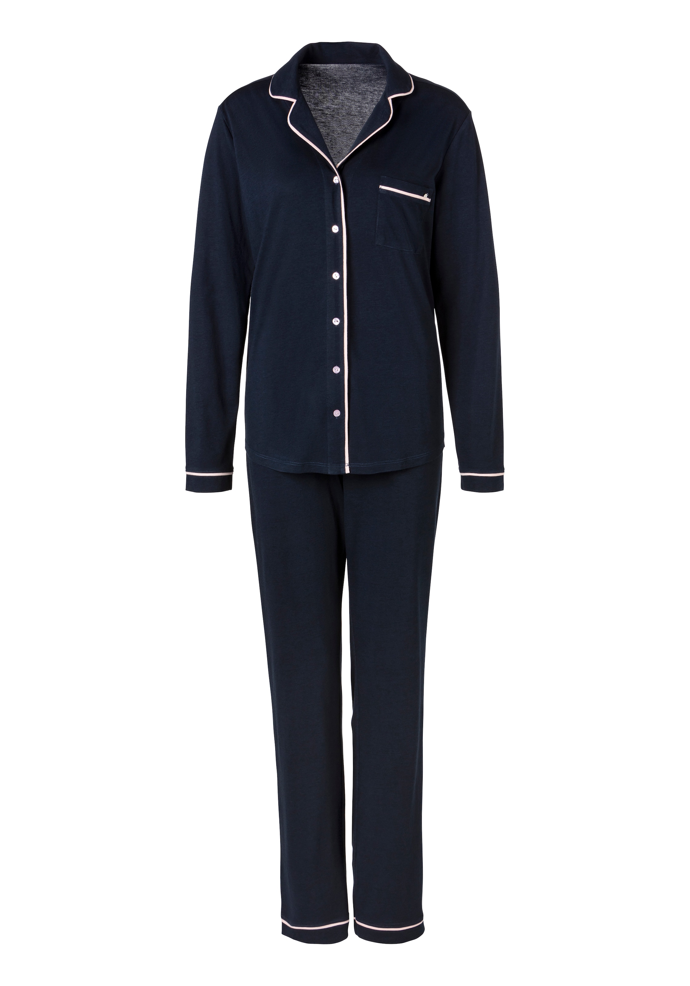 s.Oliver klassischen Streifen-design Pyjama, im Bodywear