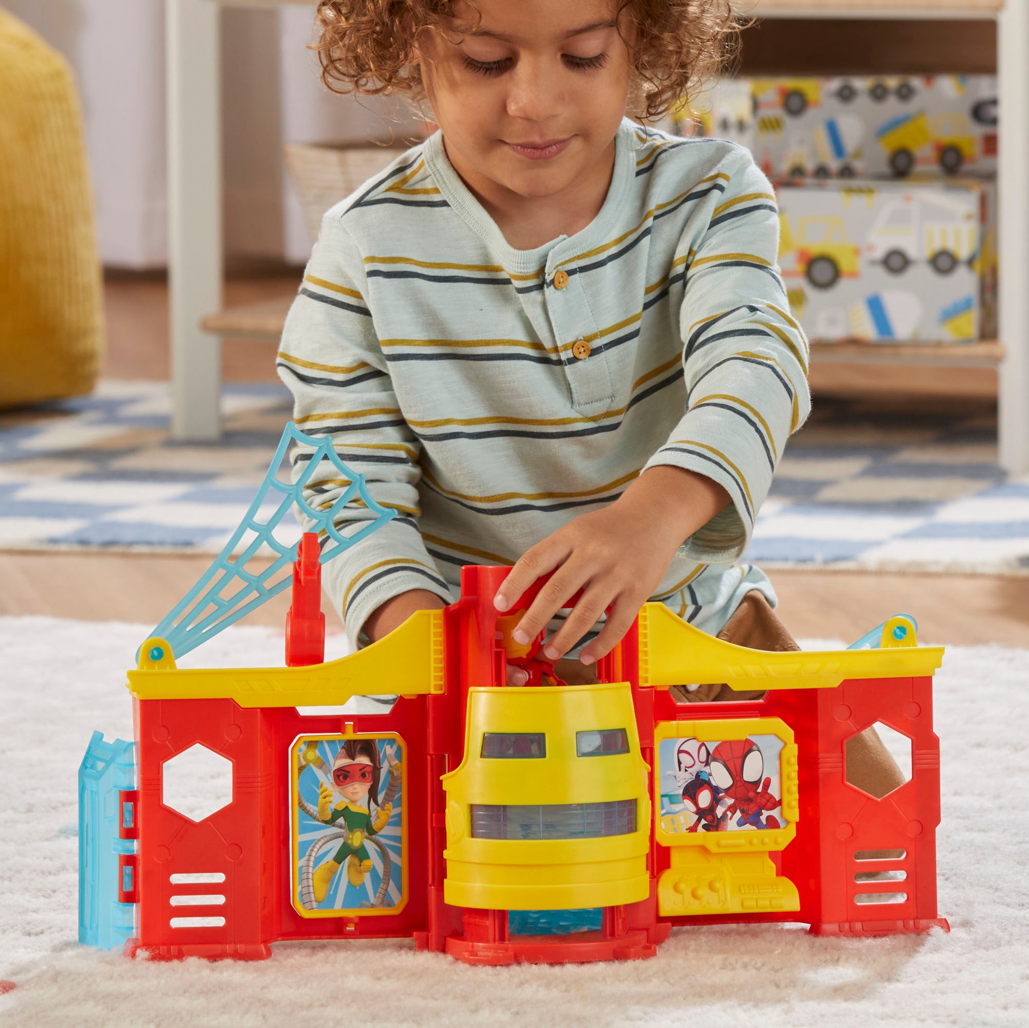 Hasbro Spielwelt »Marvel Spidey und seine Super-Freunde, Iron Mans Turm«, inklusive Figur