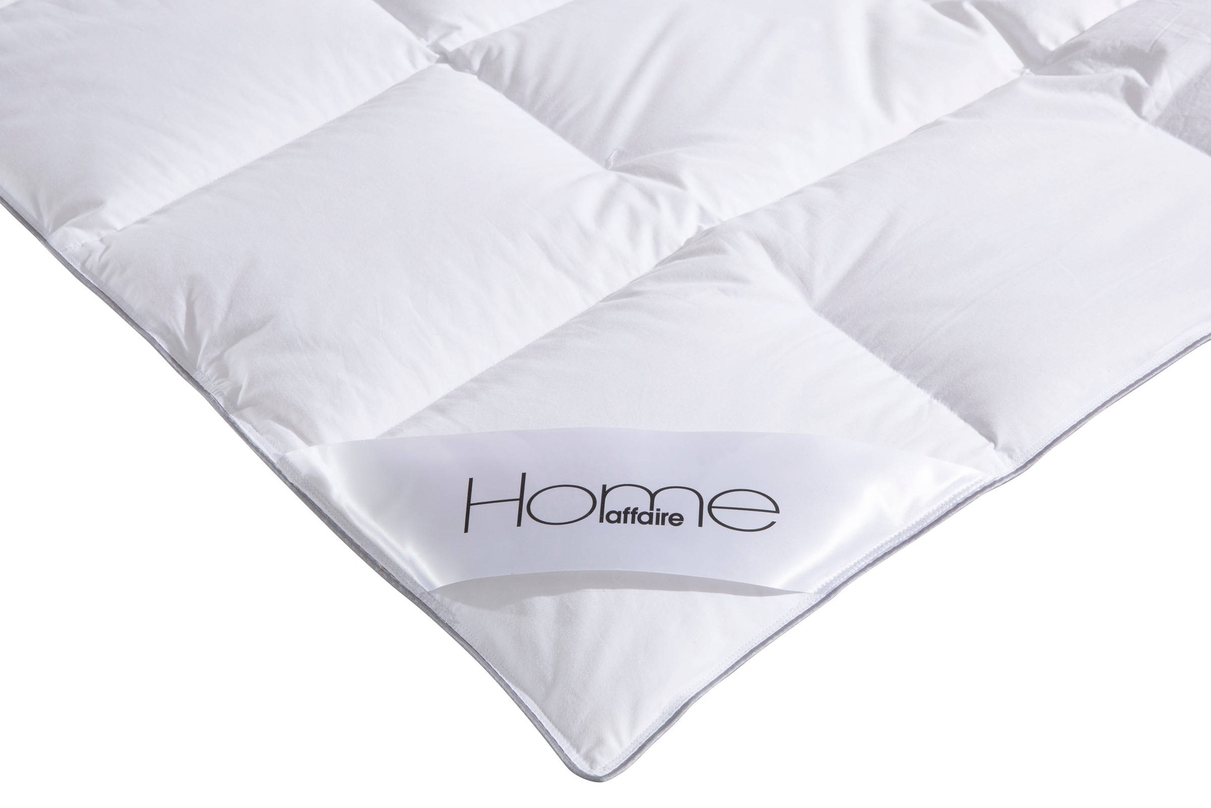 Home affaire Daunenbettdecke »Tamins, Bettdecke 135x200 cm, 155x220 cm, Made in Germany«, normal, Füllung 100% Daunen, Bezug 100% Baumwolle, (1 St.), Sommer, Winter, Decke, Made in Germany, Allergiker geeignet (NOMITE)