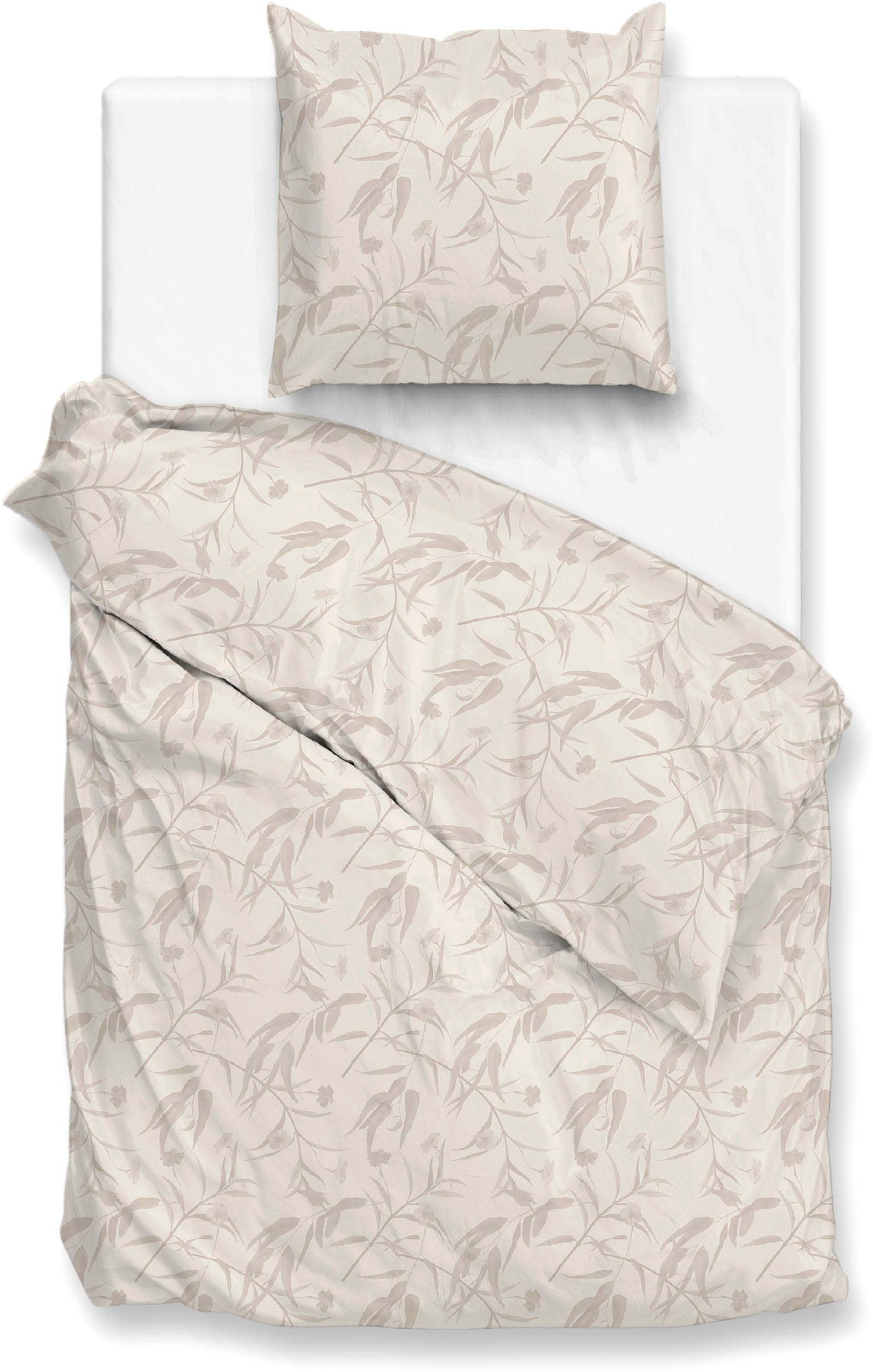 ZO HOME Bettwäsche »Fiori-di-Satinado« 2 Stk. tlg. Bettwäsche aus 100% Baum günstig online kaufen