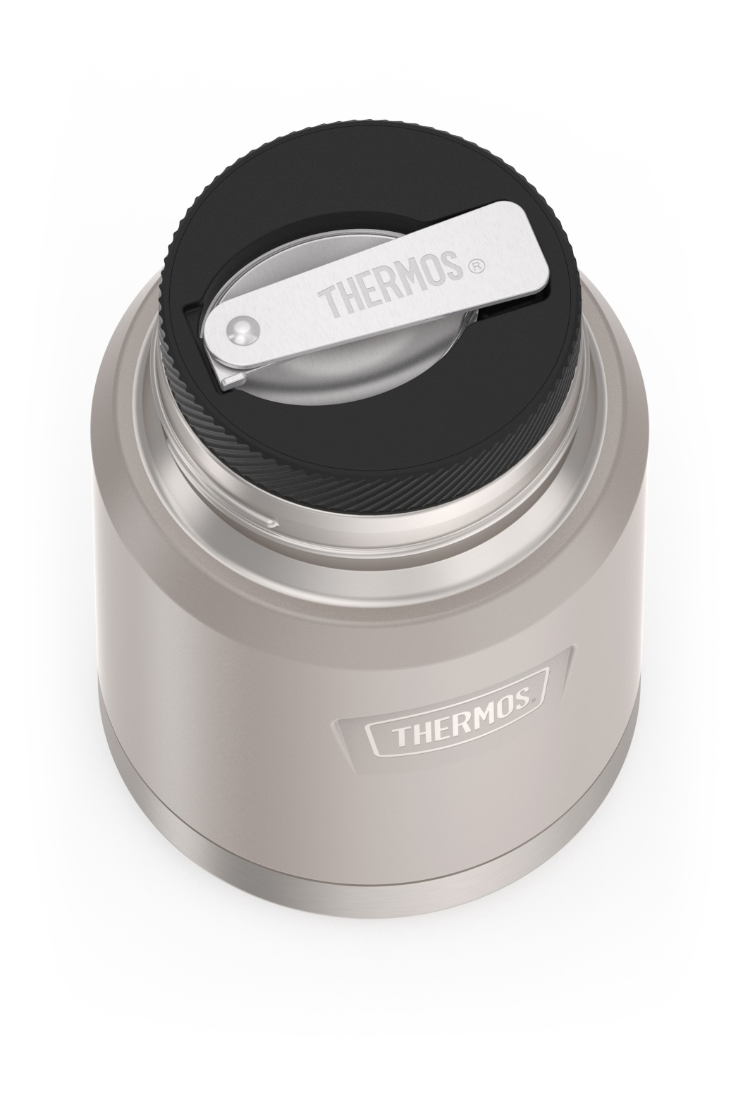 THERMOS Thermobehälter »ICON FOOD JAR, Thermobehälter für Essen, spülmaschinenfest« 1 Stk. tlg. 0,47l, 10h heiß & 24h kalt, dicht & auslaufsicher, mit Löffel