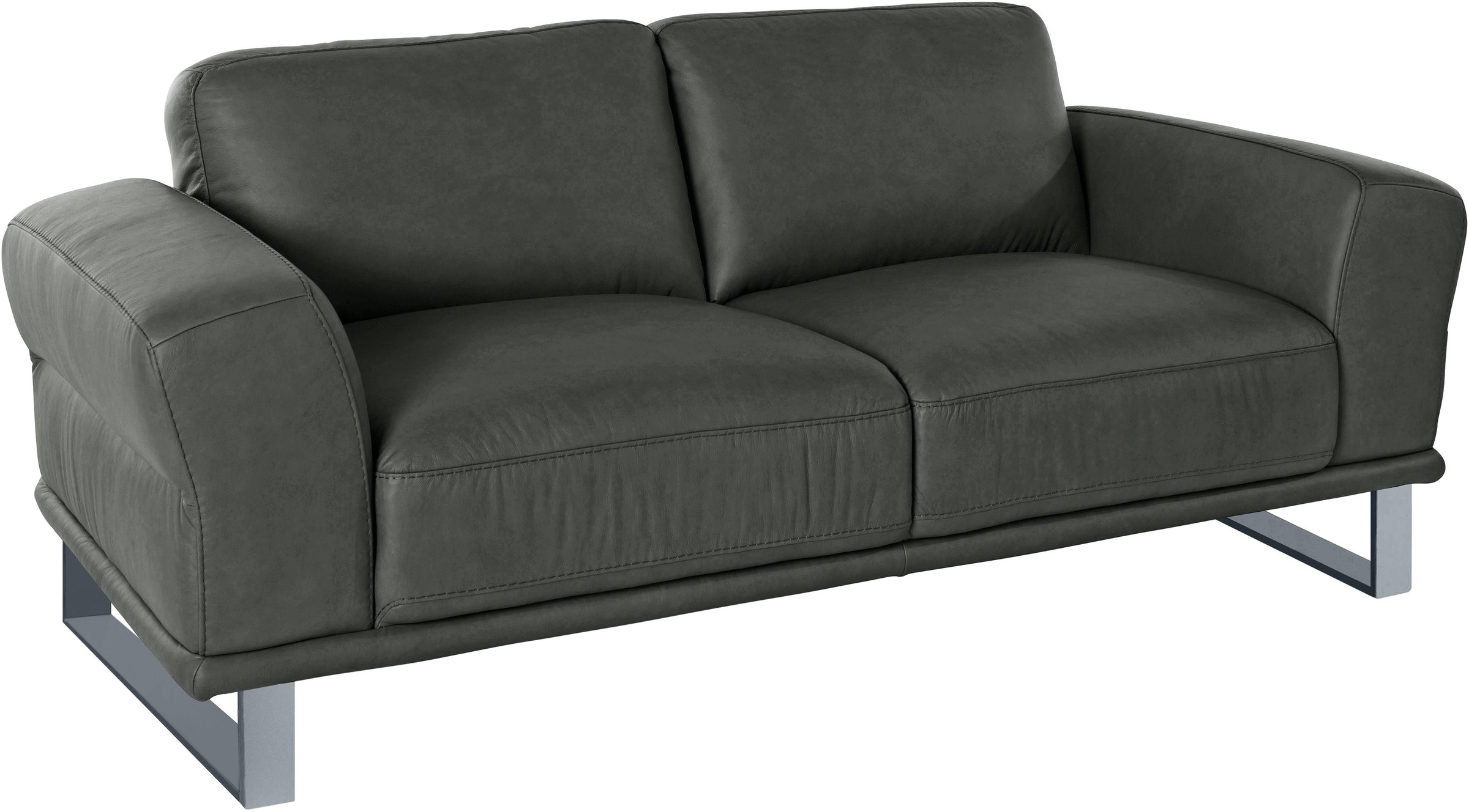 W.SCHILLIG 2-Sitzer »montanaa«, mit Metallkufen in Silber matt, Breite 192 cm