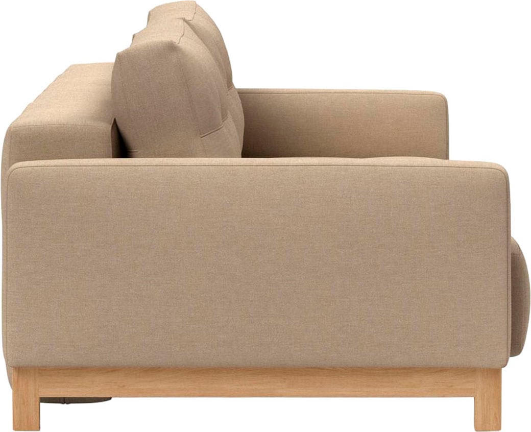 INNOVATION LIVING ™ Schlafsofa »Pyxis, 3-Sitzer Sofa mit extrabreiter Bettfunktion, Skandi-Design« Multifunktionssofa, extrabequem durch Taschenfederkern, Dauerschläfer