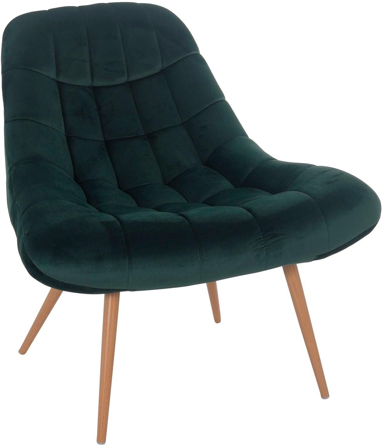 SalesFever Relaxsessel "Toulon - Komfortabler Loungesessel", mit XXL-Steppu günstig online kaufen