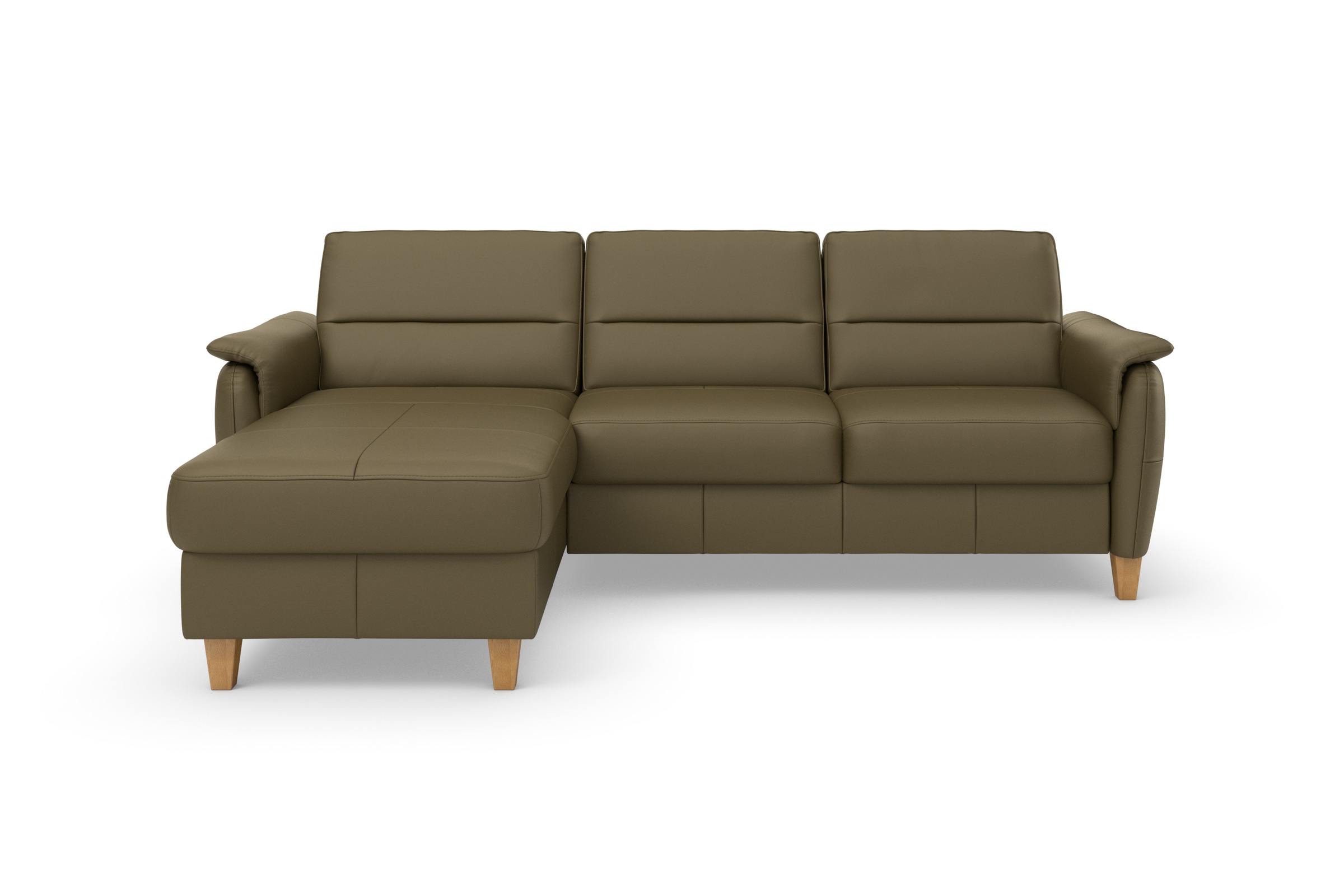 Home affaire Ecksofa »Palmera L-Form, B: 244 cm« optional Bettfunktion & Be günstig online kaufen