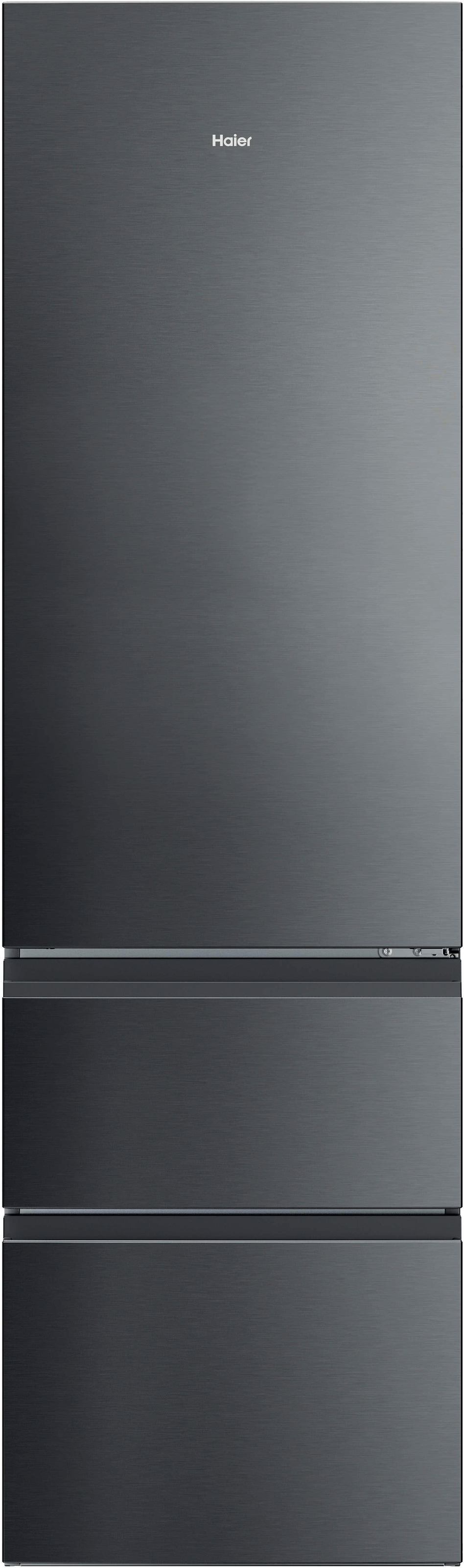 Haier Kühl-/Gefrierkombination Combi 3D 60 »HTR3620CNMP« 205 cm hoch 59,5 cm breit Easy Access-Gefrierschubladen: Alles schnell gefunden