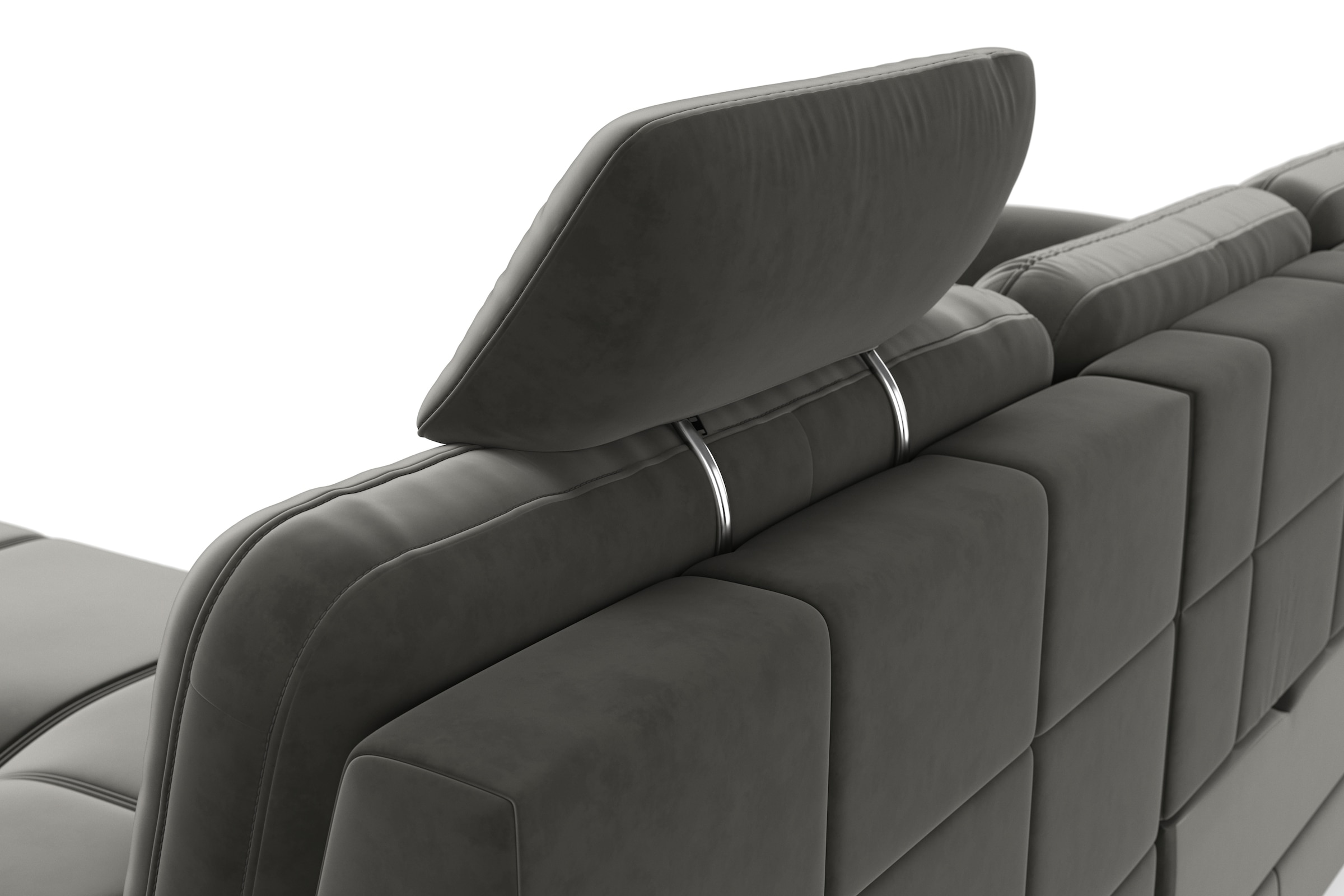 sit&more Ecksofa »Bendigo L-Form«, inklusive Sitztiefenverstellung, Bodenfreiheit 15 cm, 2 Fußfarben