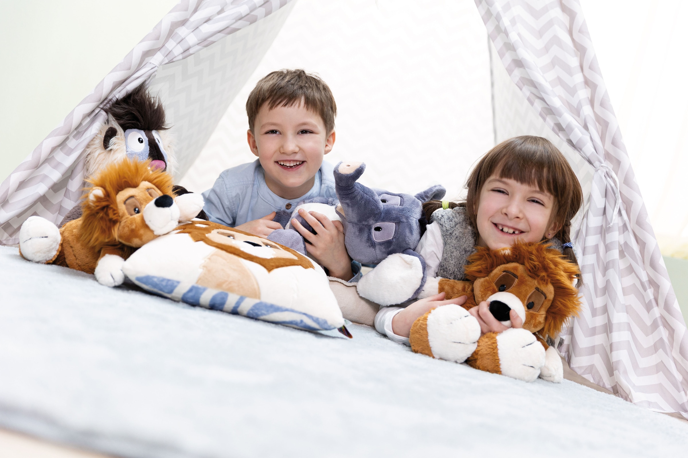 Nici Kuscheltier »Wild Friends, Elefant El-Flora, 35 cm schlenkernd«