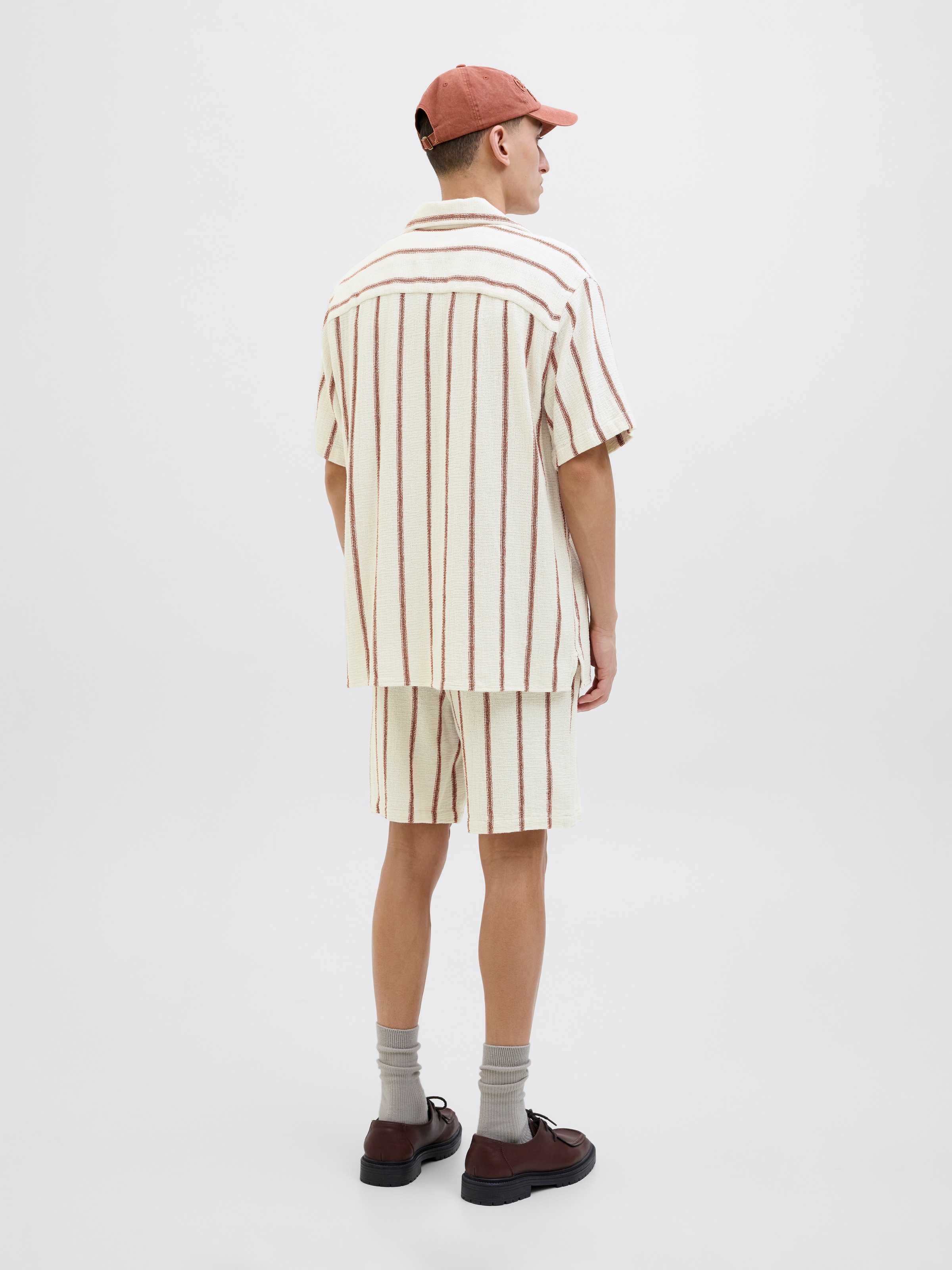 Jack & Jones Kurzarmhemd »JORCOBA STRIPE RESORT SHIRT SS SN«