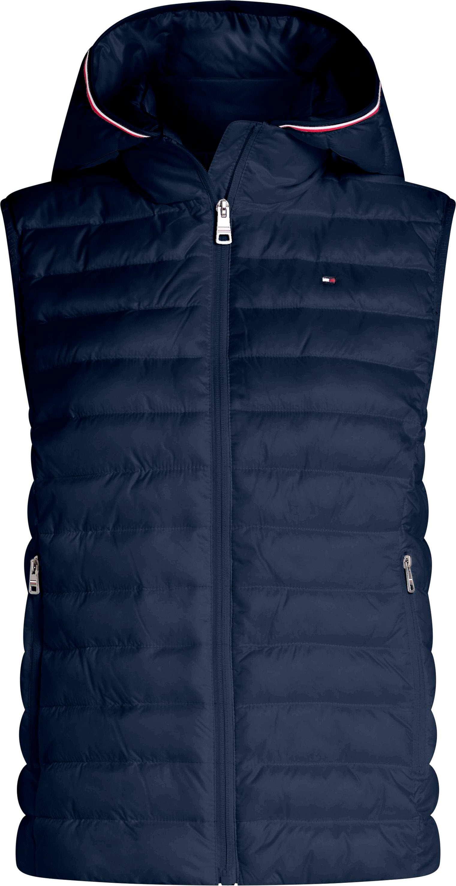 Steppweste »LW PADDED GLOBAL STRIPE VEST«, (Global Serie TH WOMEN), Reißverschlusstaschen