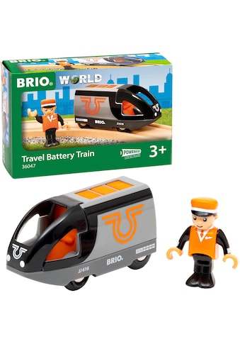 Spielzeug-Eisenbahn »BRIO® WORLD, Orange-schwarzer Reisezug«