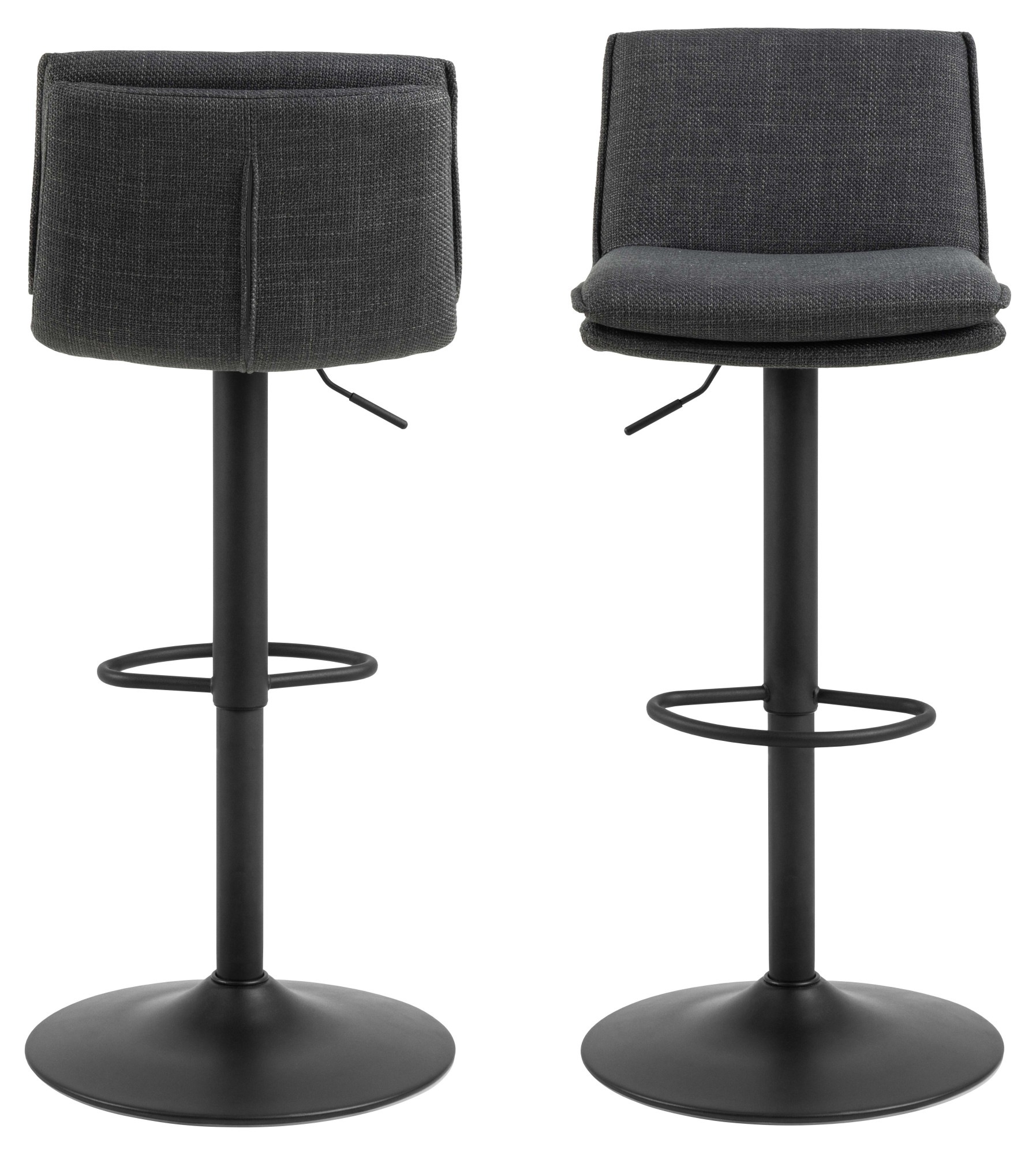 ACTONA GROUP Barhocker "Flynn" Set, 2 Stk, 2 tlg. Barhocker, Basel dunkelgr günstig online kaufen