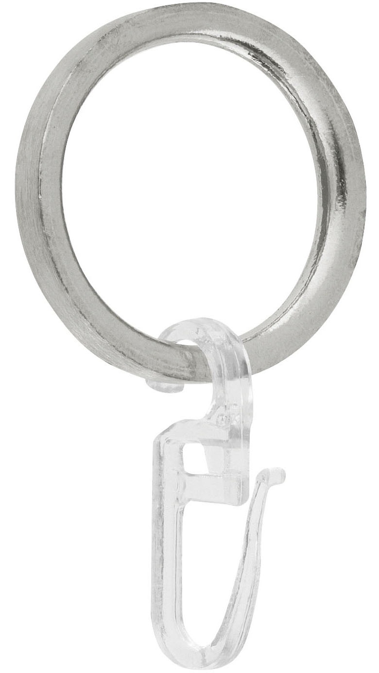 GARESA Gardinenring »Ring mit Haken«, (10 St.), für Durchmesser bis 20mm, e günstig online kaufen