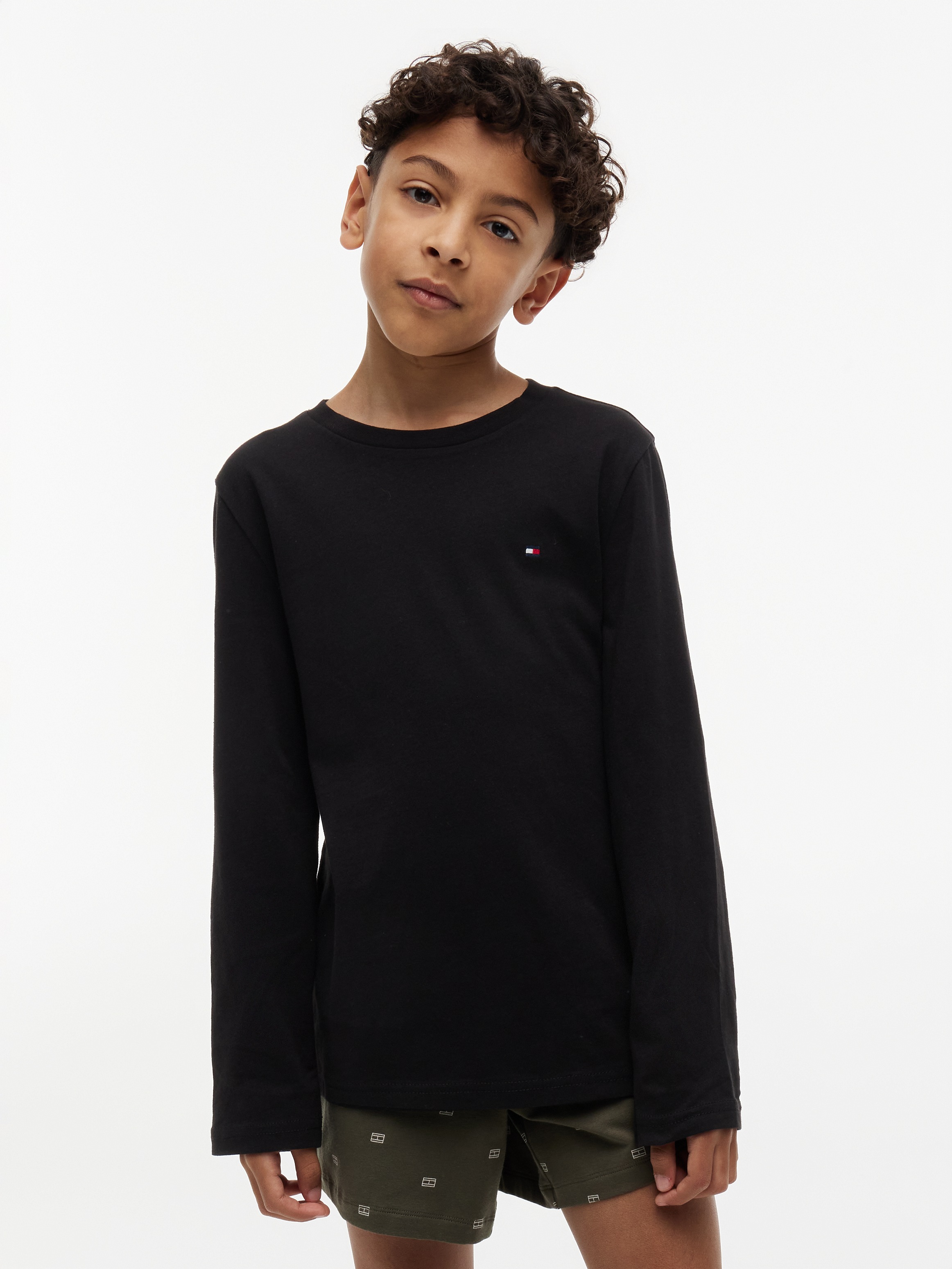 Tommy Hilfiger Underwear Langarmshirt »2P CN TEE LS« Packung, 2er-Pack, 2 mit Markenlabel