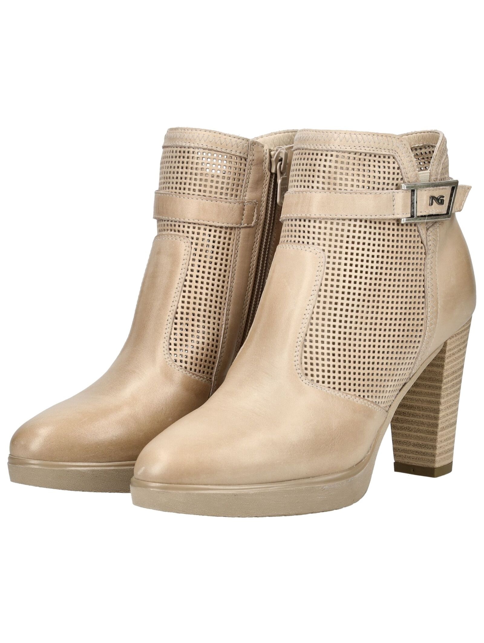 Nero Giardini High-Heel-Stiefelette »Nero Giardini Stiefelette Leder«