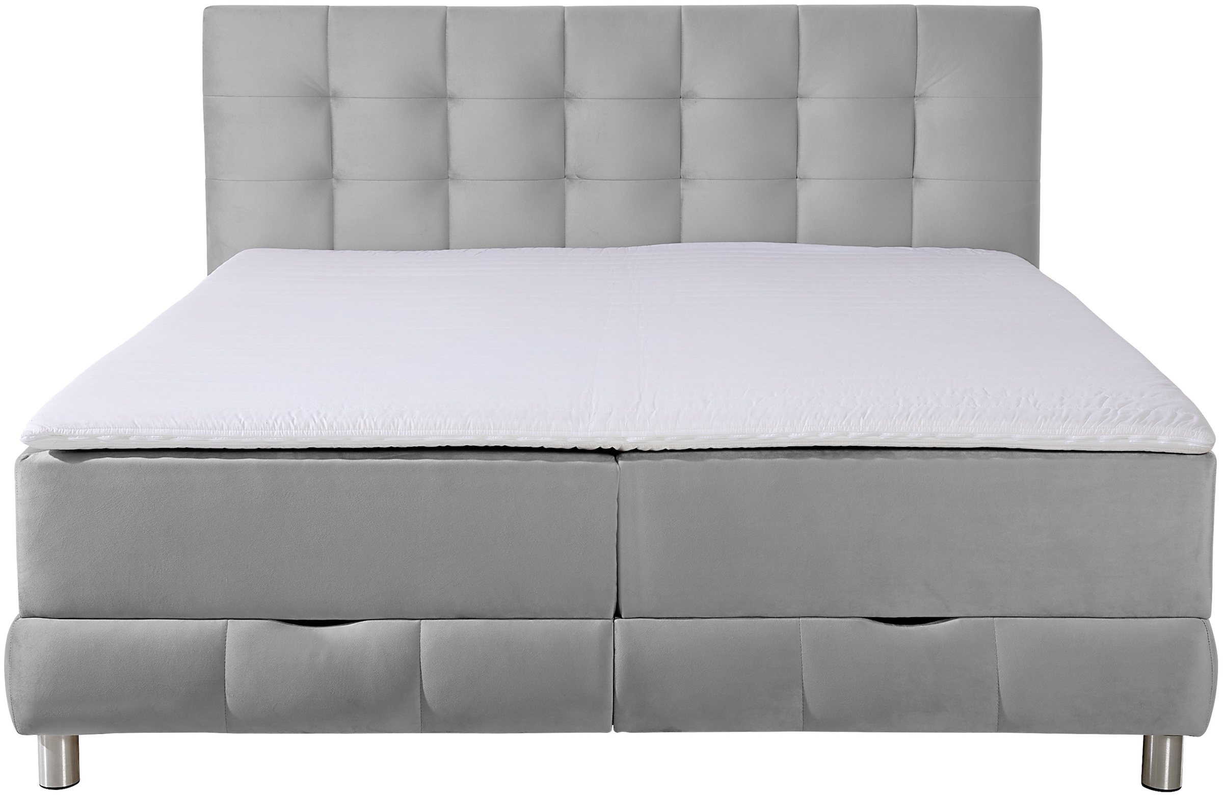 INOSIGN Boxbett Vaasa, mit Bettkasten & Topper, in 4 Breiten, Überlänge 220 cm
