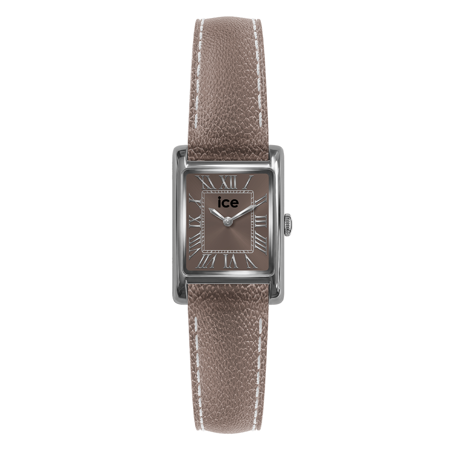 ice-watch Quarzuhr »ICE mimi - Square« Armbanduhr, Damenuhr, Lederarmband, analog
