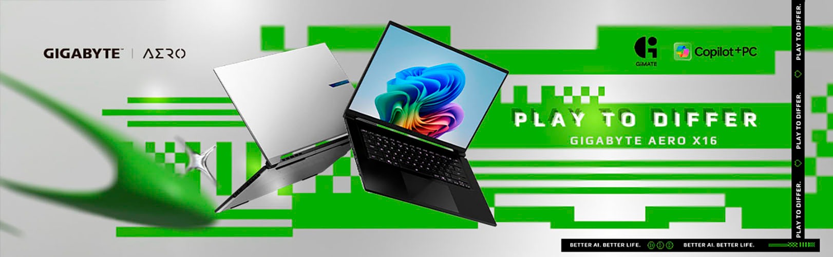 Gigabyte Gaming-Notebook »AERO X16 1VH93DEC64AH«, 40,6 cm, / 16 Zoll, AMD, Ryzen™ AI 7, GeForce RTX 5060, 1000 GB SSD