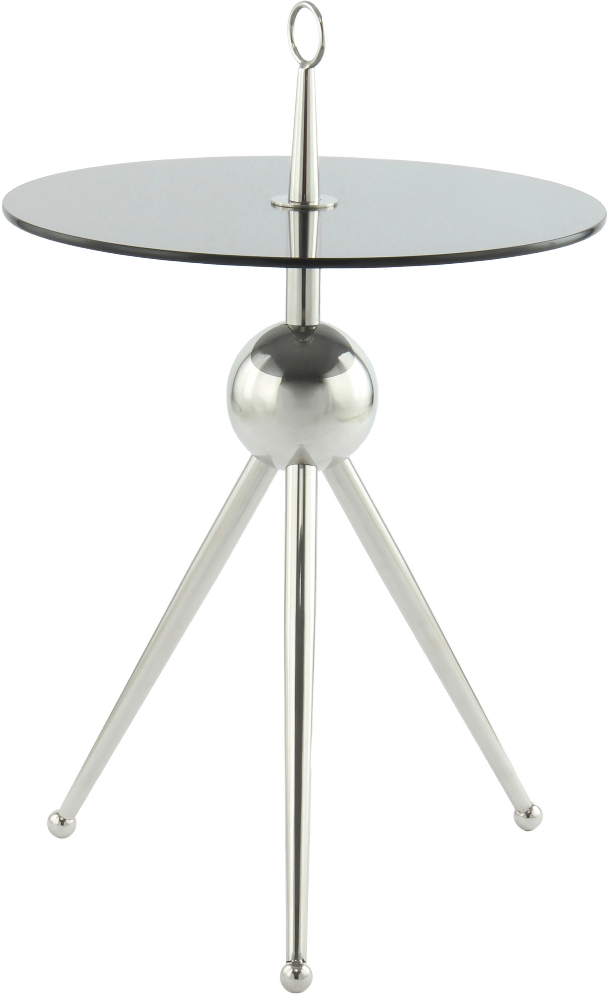 Kayoom Beistelltisch »Ontario 325, Runde Glasplatte aus Sicherheitsglas, 10 günstig online kaufen