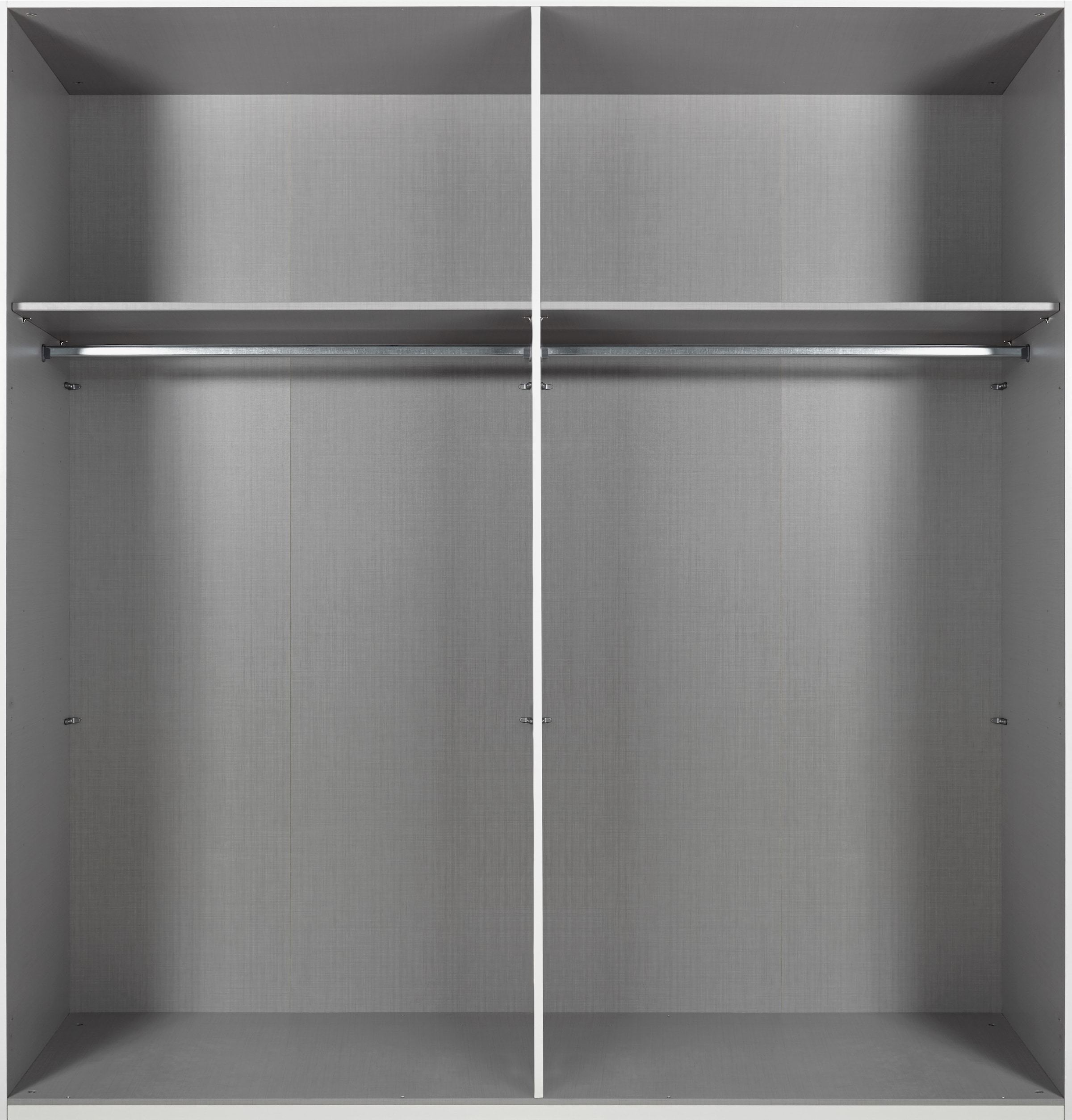 Wimex Kleiderschrank »Tilburg, Metallgriffe, Made in Germany«, (Breite 270cm wahlweise mit 2 oder 3 Türen), mit Schwebetüren, jeweils 1 Glaselement, 180, 225 oder 270cm breit