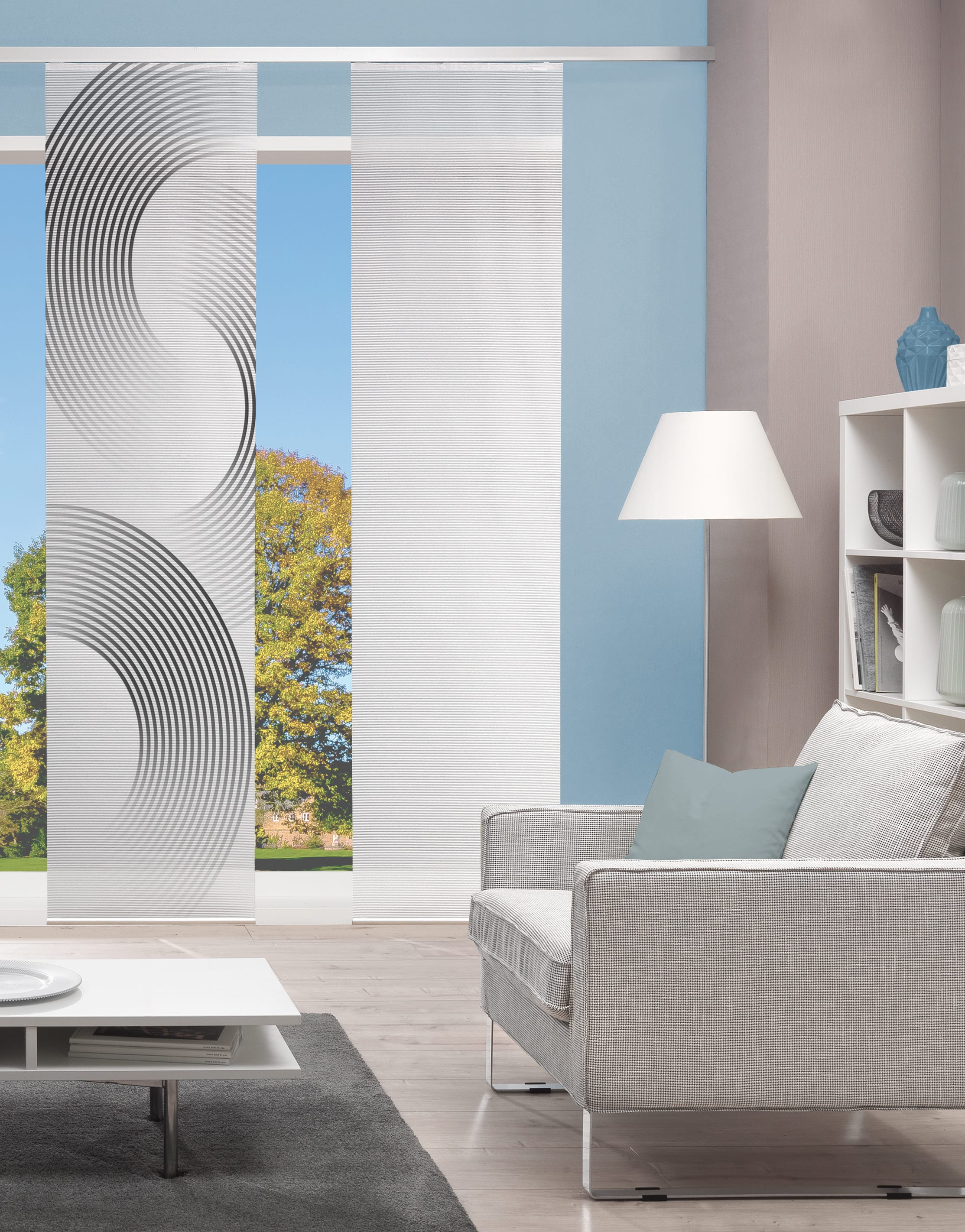 Vision Schiebegardine »BEXON« Paneelwagen 1 Stk. tlg. SCHIEBEVORHANG, BAMBU günstig online kaufen