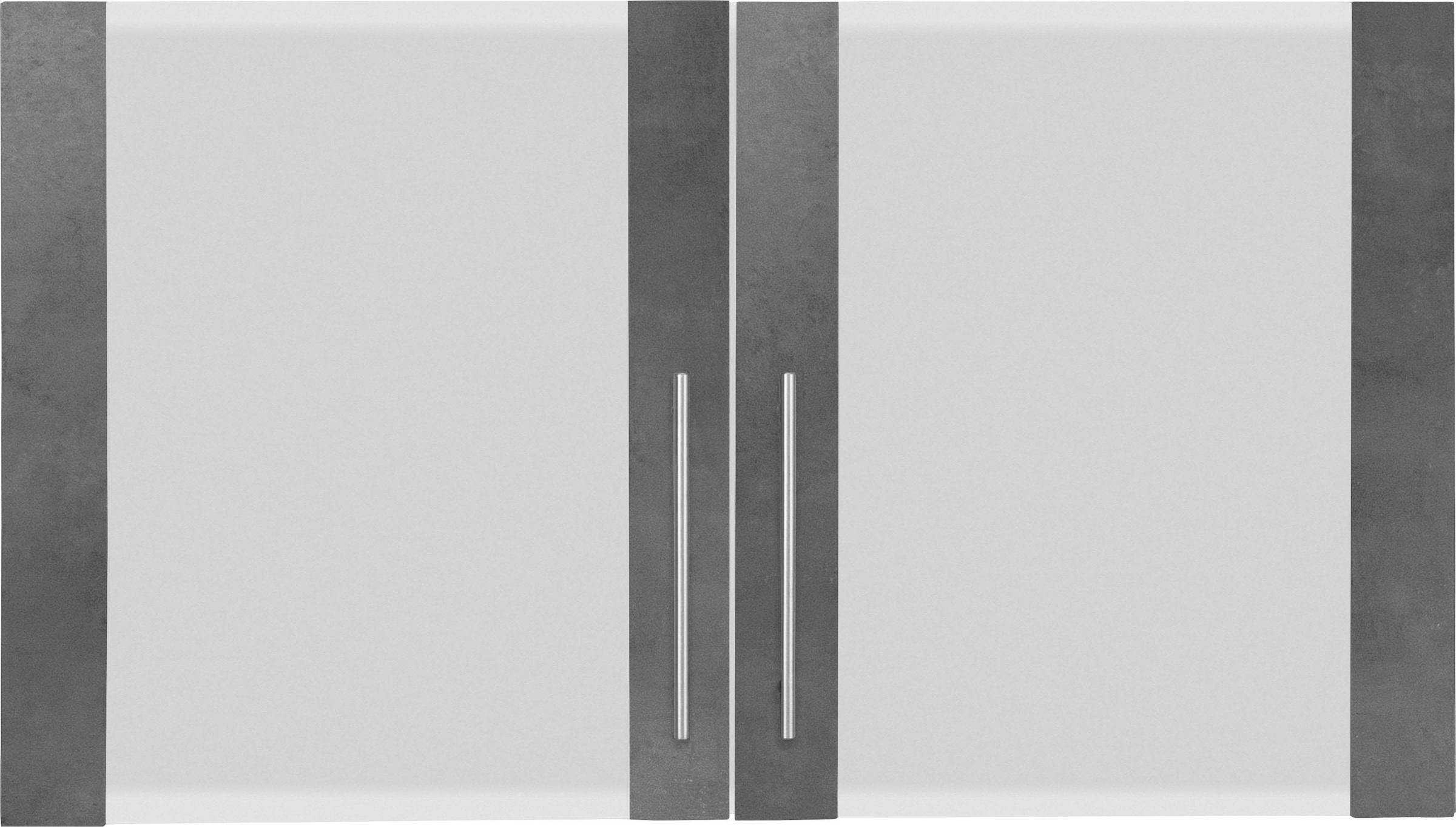 wiho Küchen Glashängeschrank »Cali« Front mit Glaseinsatz